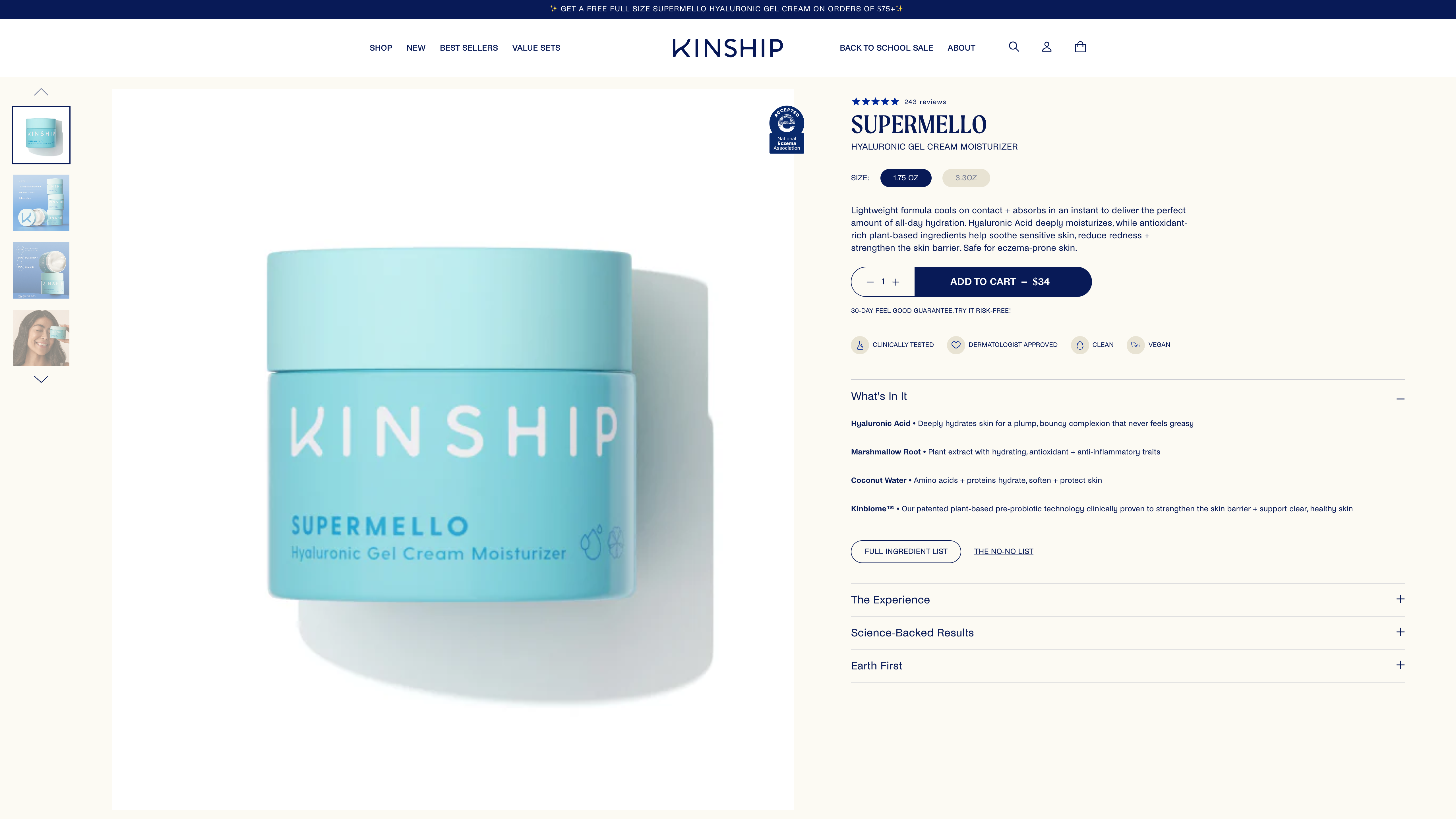 Kinship - Webby & CommerceCream Winner! screenshot 4