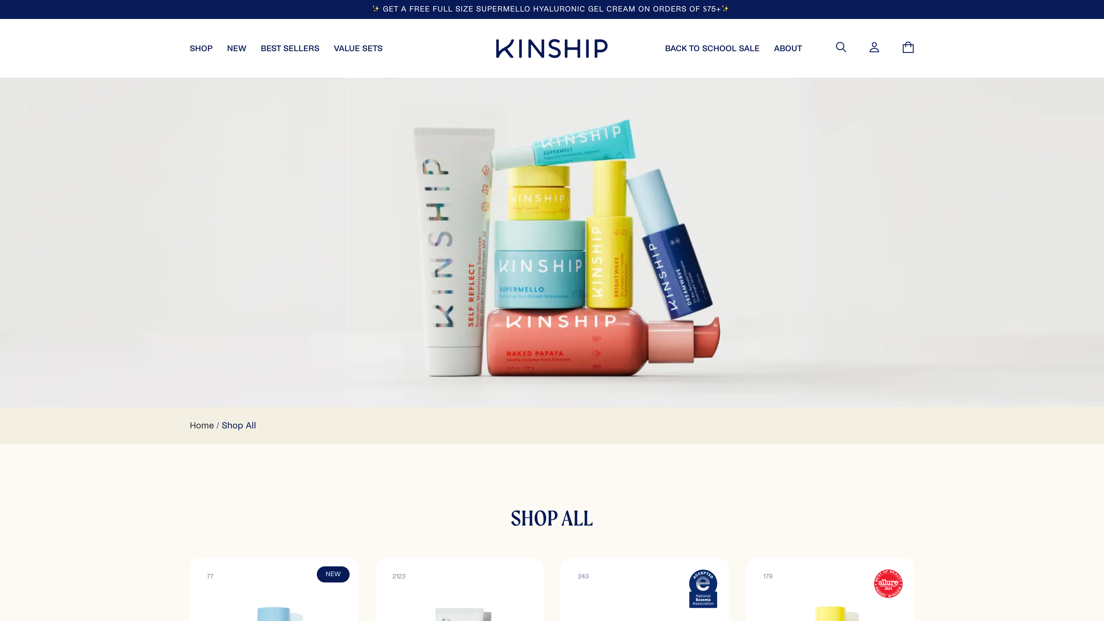 Kinship - Webby & CommerceCream Winner! screenshot 2