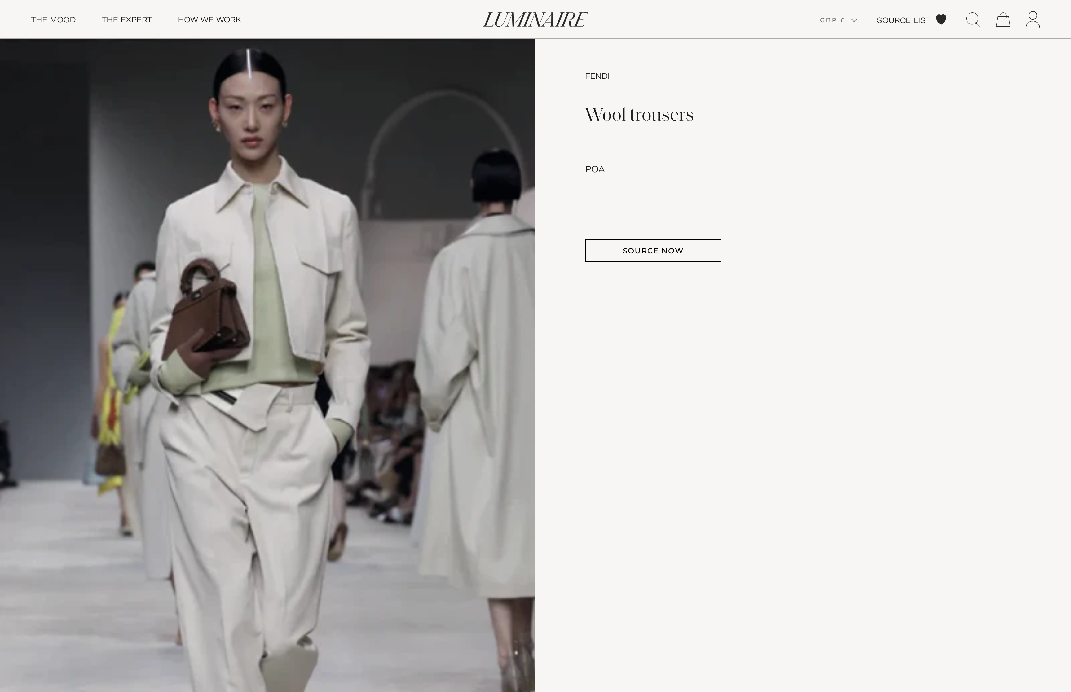 Luminaire screenshot