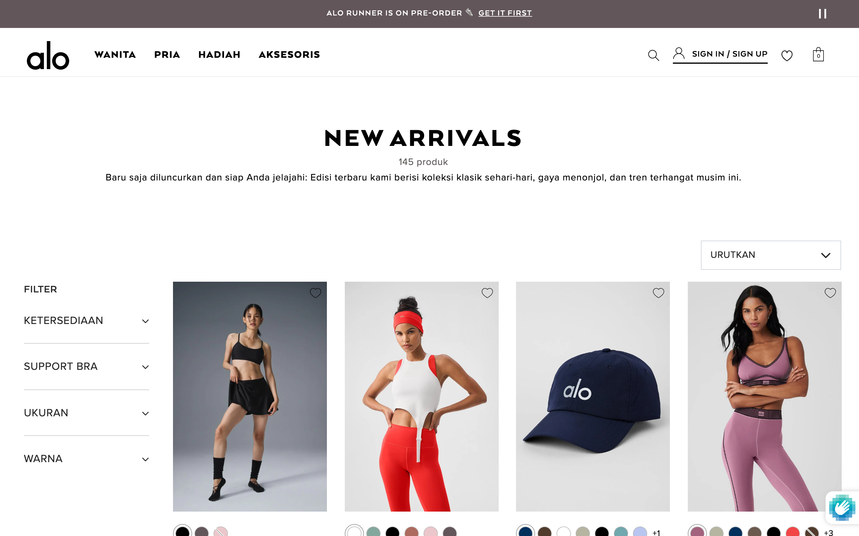 Alo Yoga + Kemana screenshot