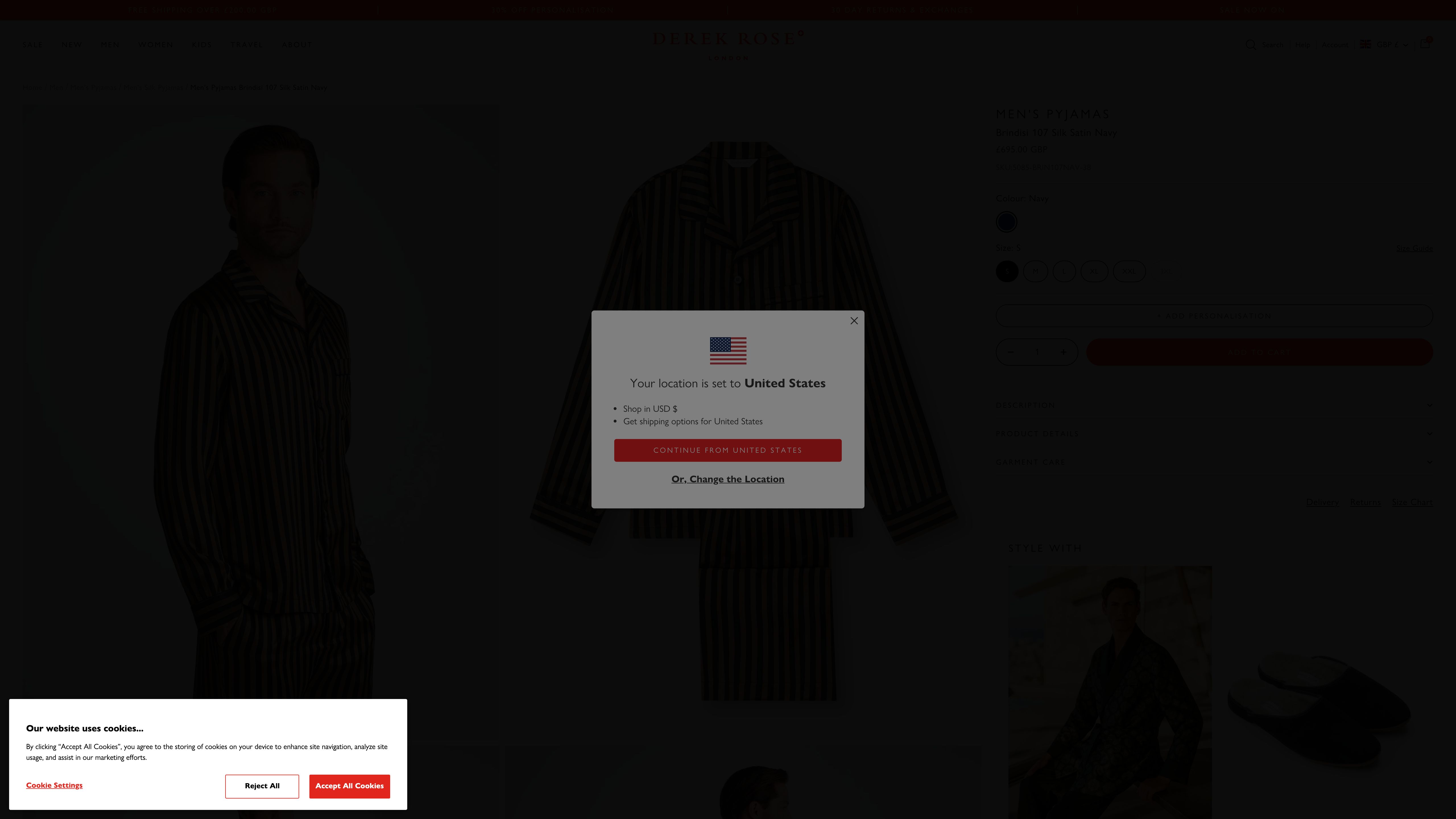 Derek Rose London screenshot 4