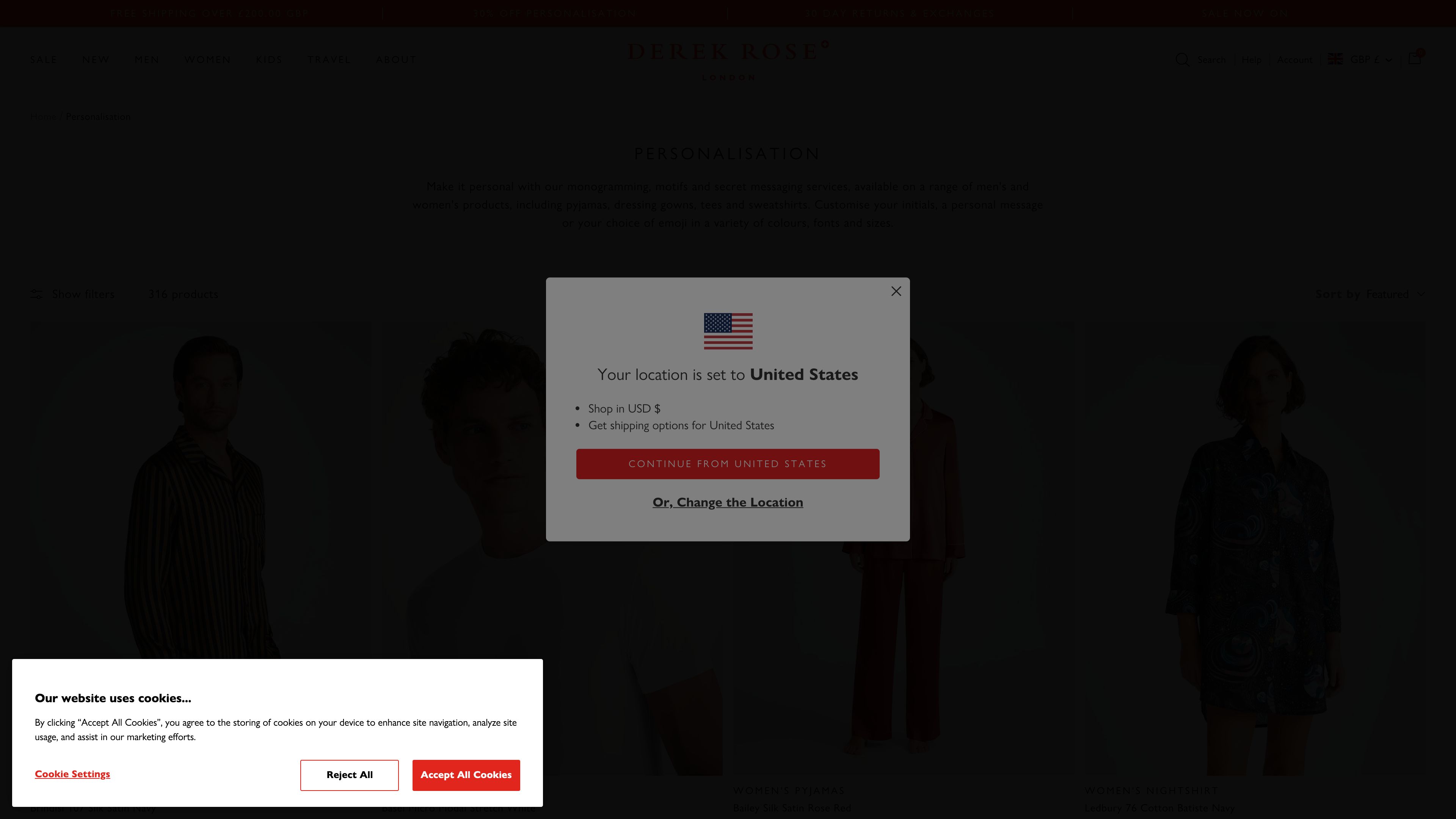 Derek Rose London screenshot 2