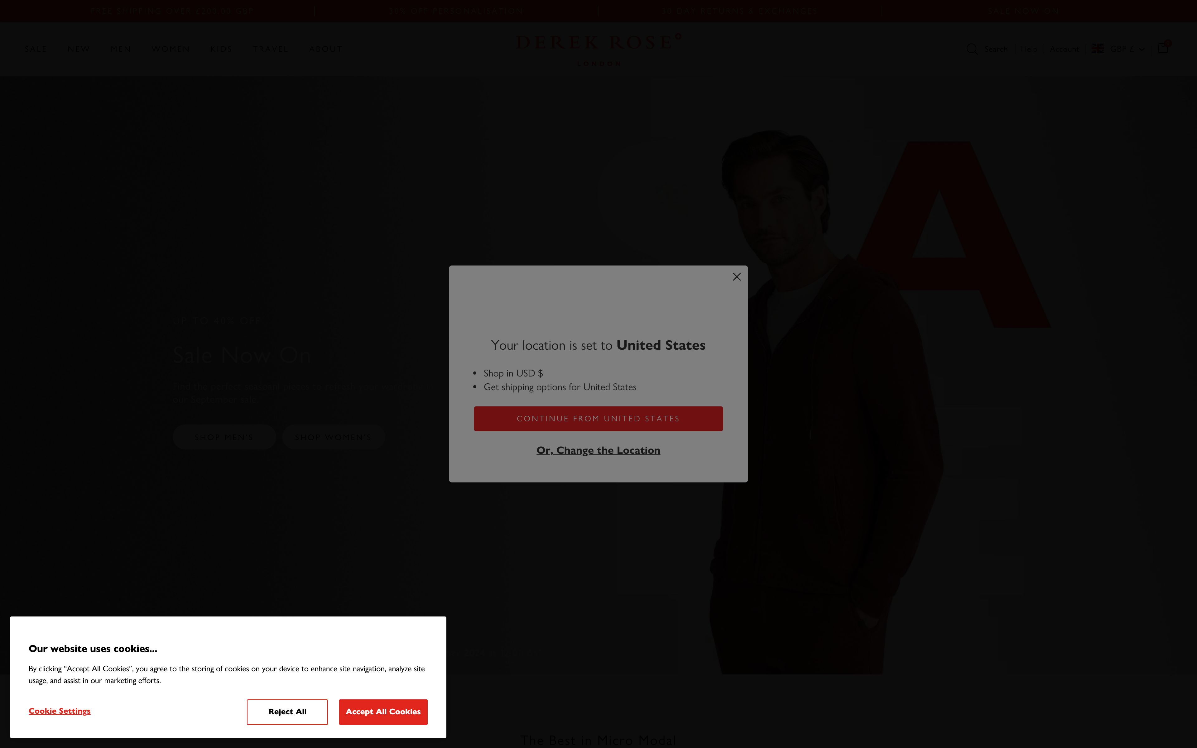 Derek Rose London screenshot