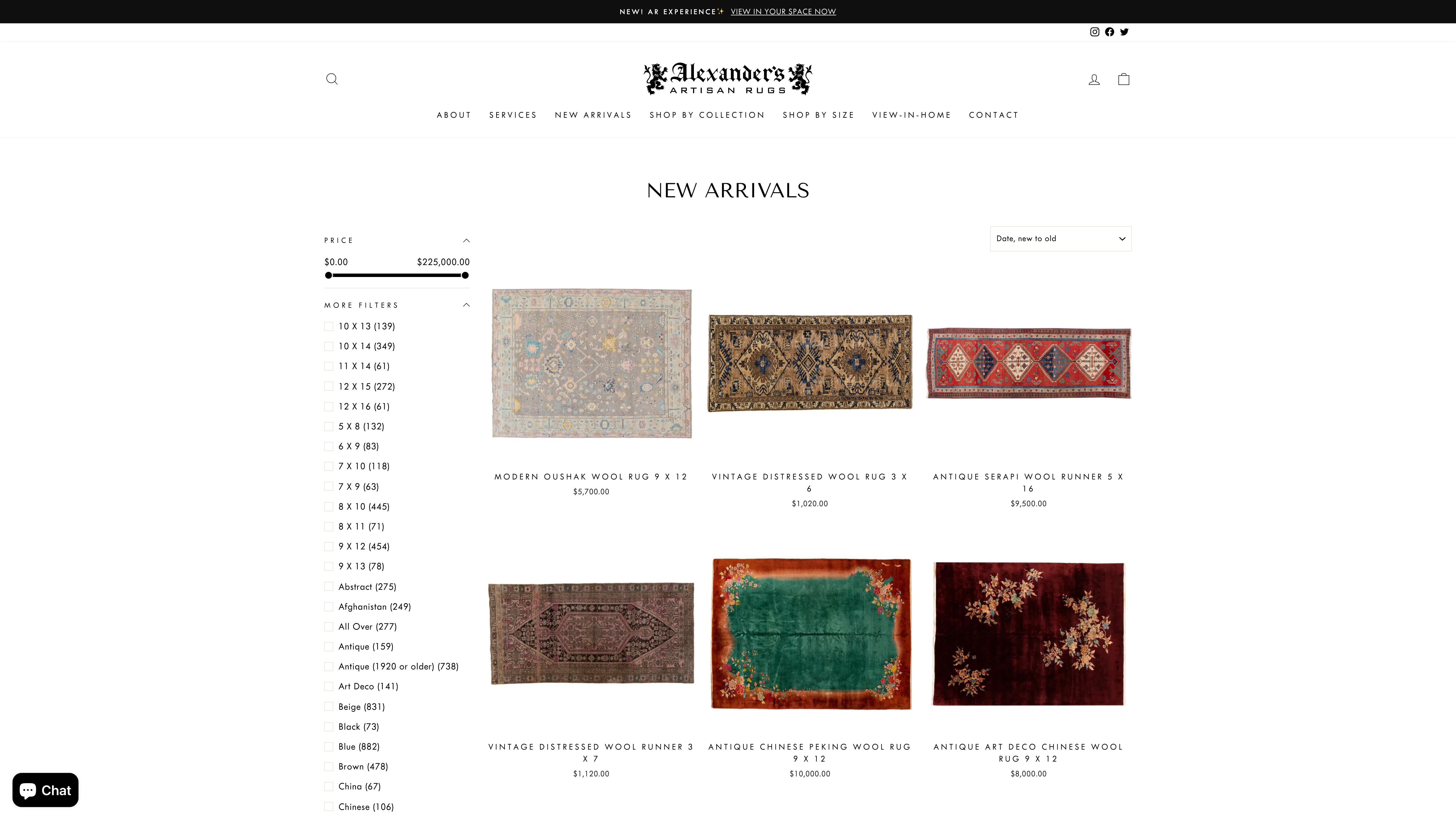Alexander's Artisan Rugs screenshot 2