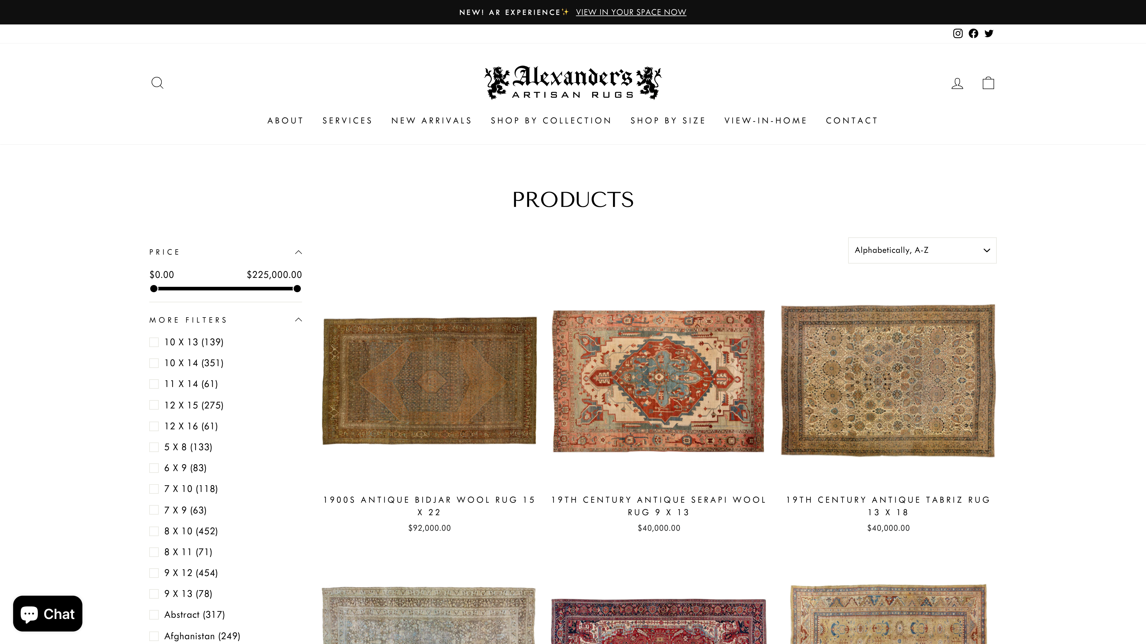 Alexander's Artisan Rugs screenshot 3