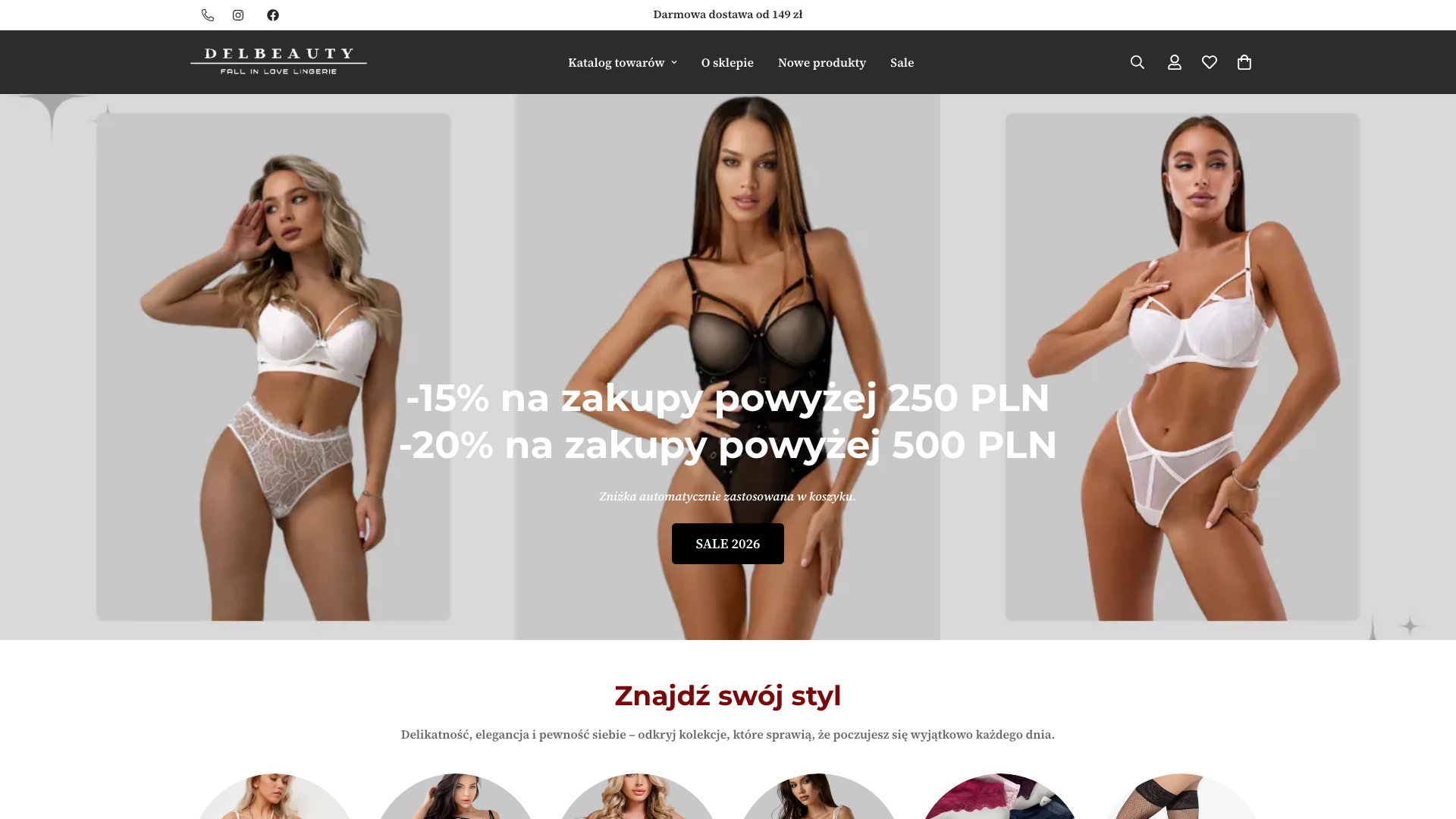 Shopify luxury lingerie Store