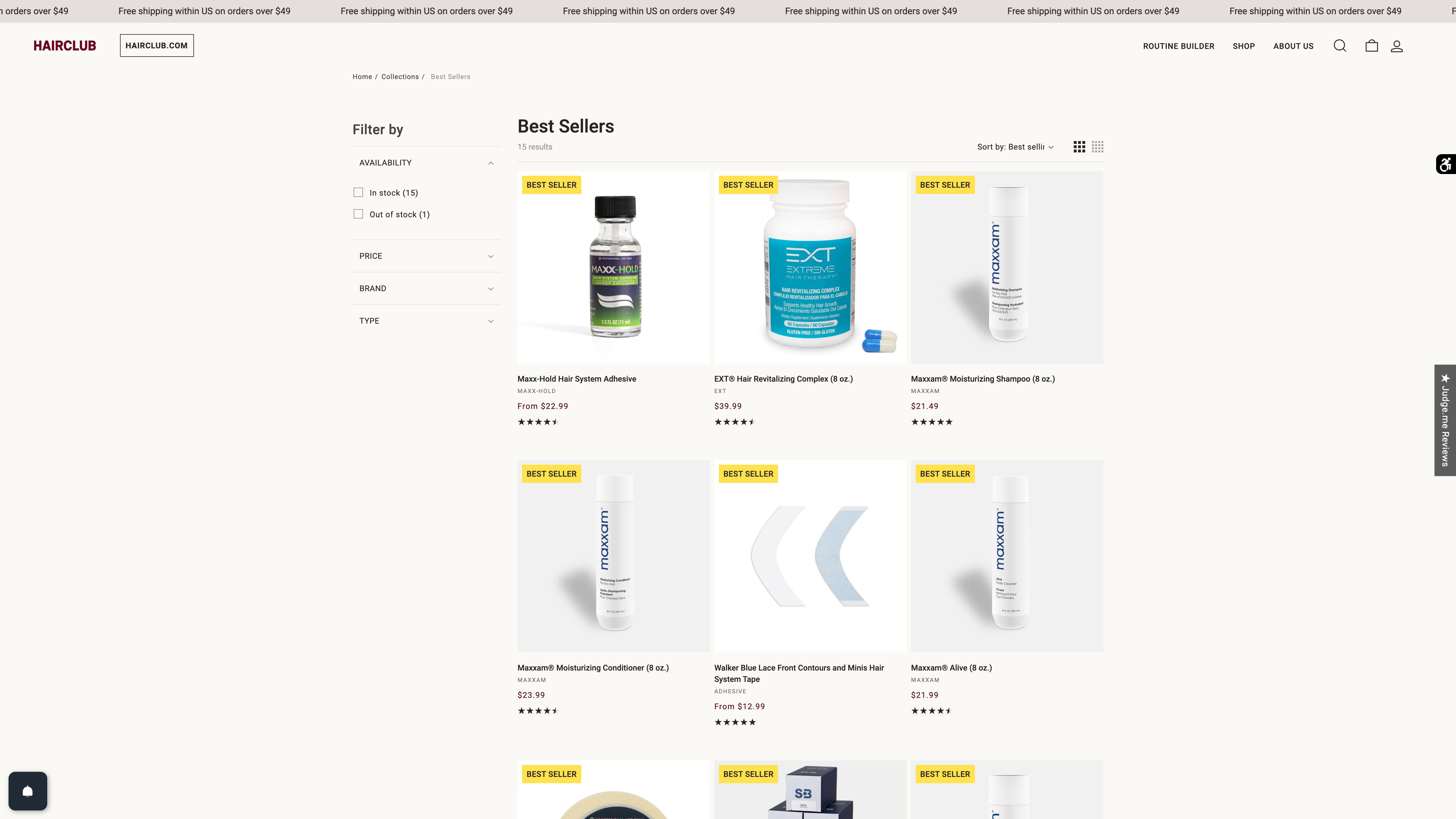 Hair Club screenshot 2