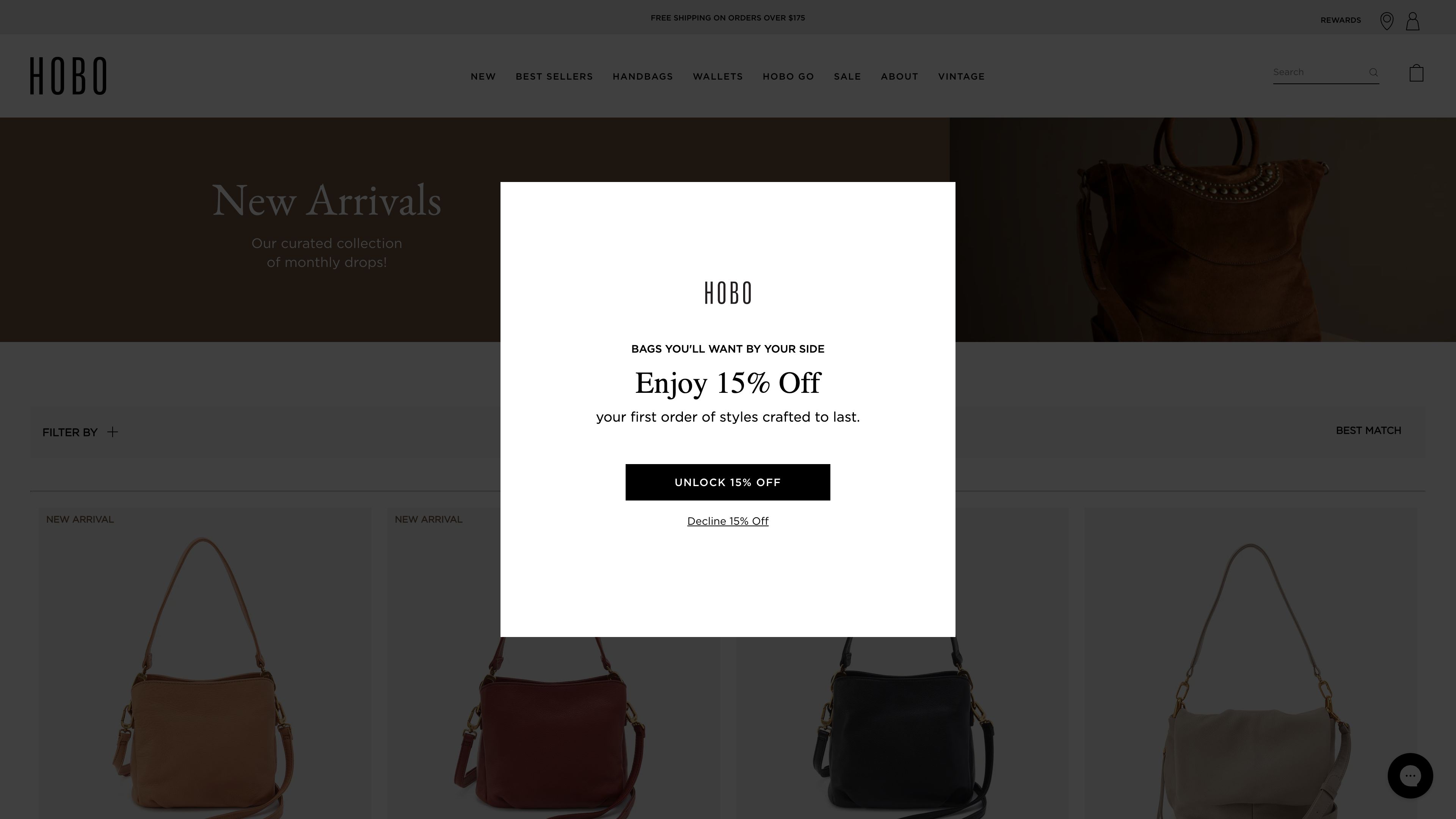HOBO Bags screenshot