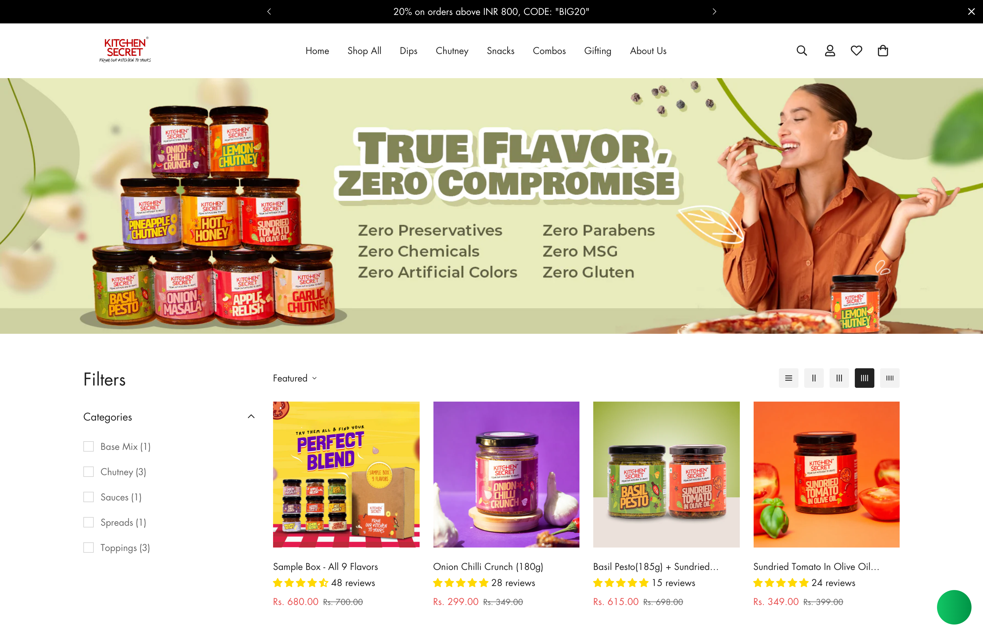 kitchensecret screenshot