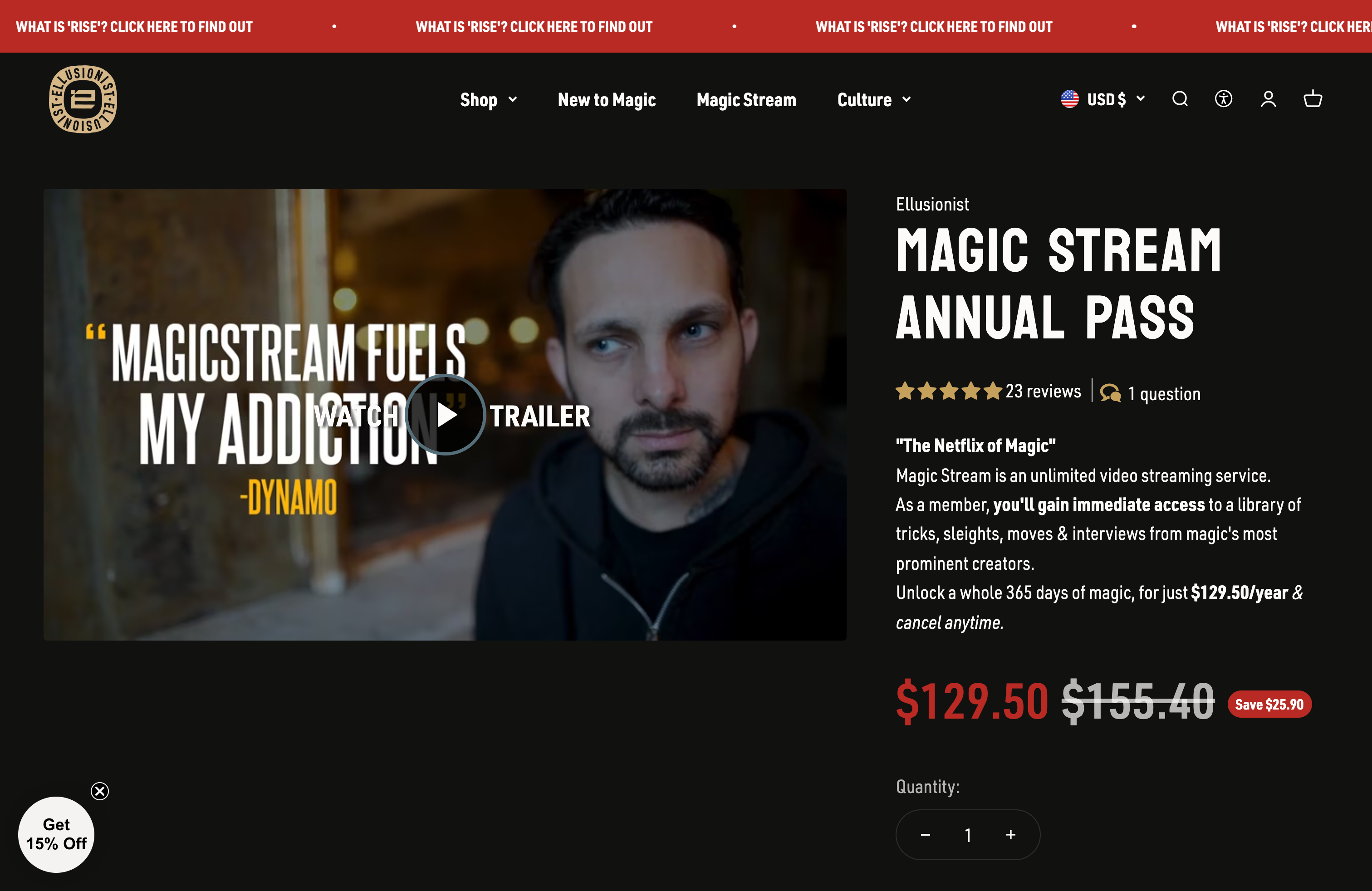 Ellusionist.com screenshot 3