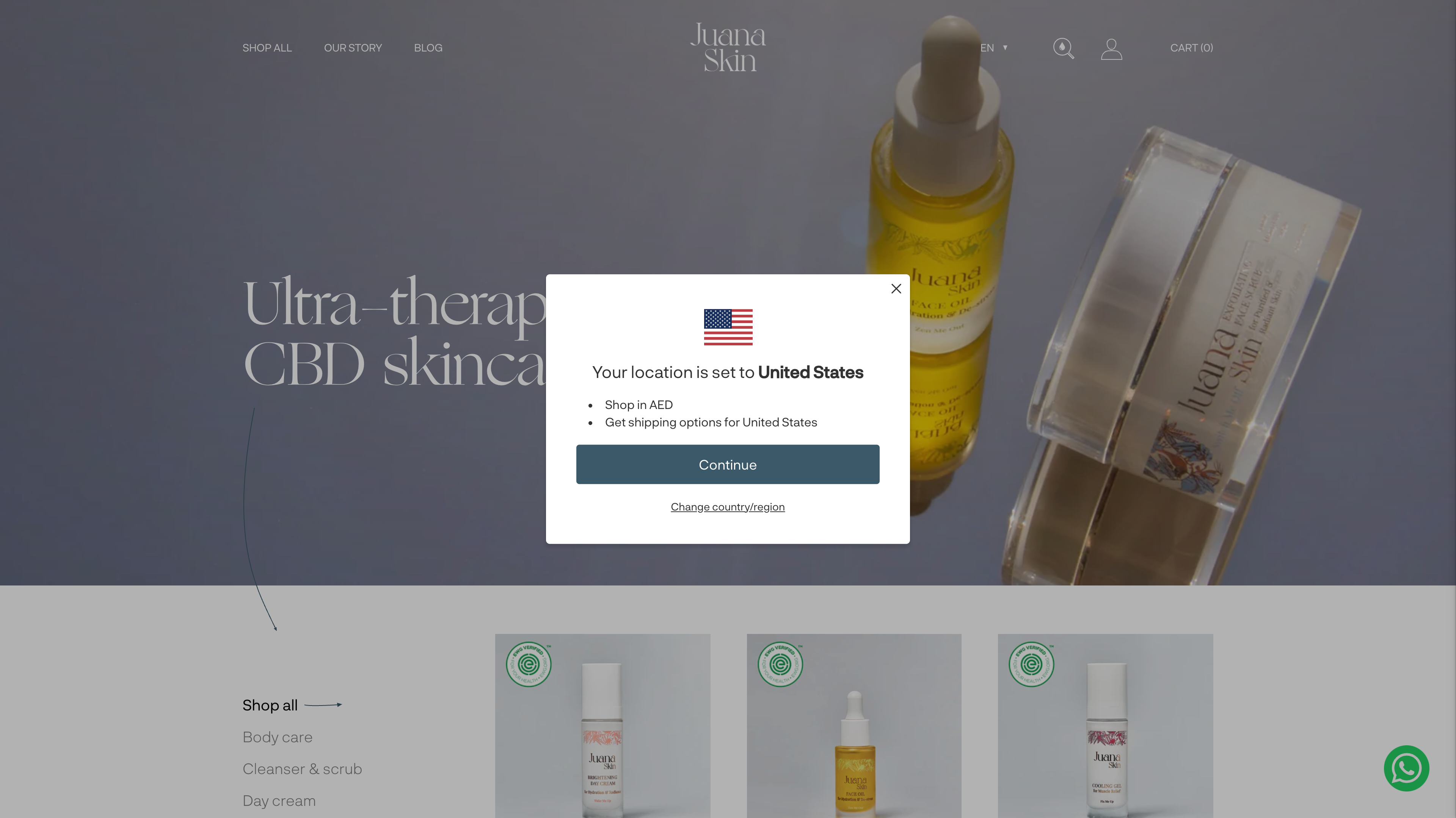 Juana Skin screenshot