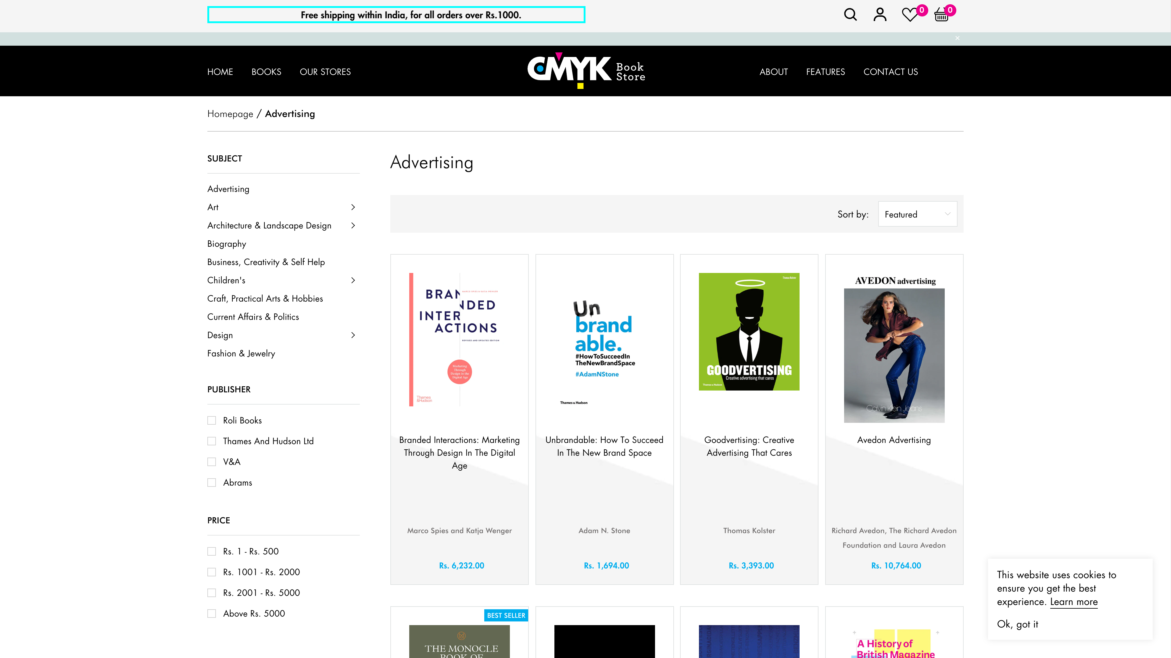 CMYK Book Store screenshot 2