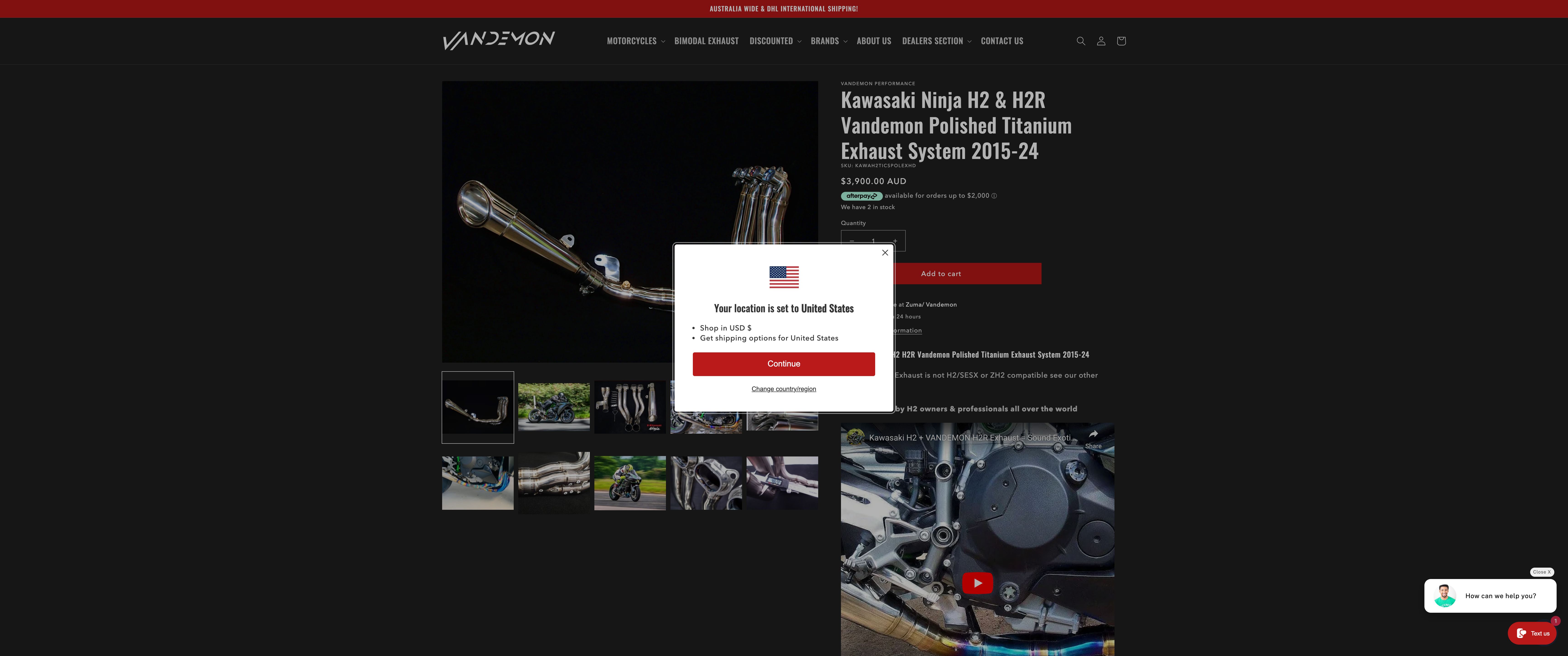 Vandemon Performance Exhausts screenshot 3