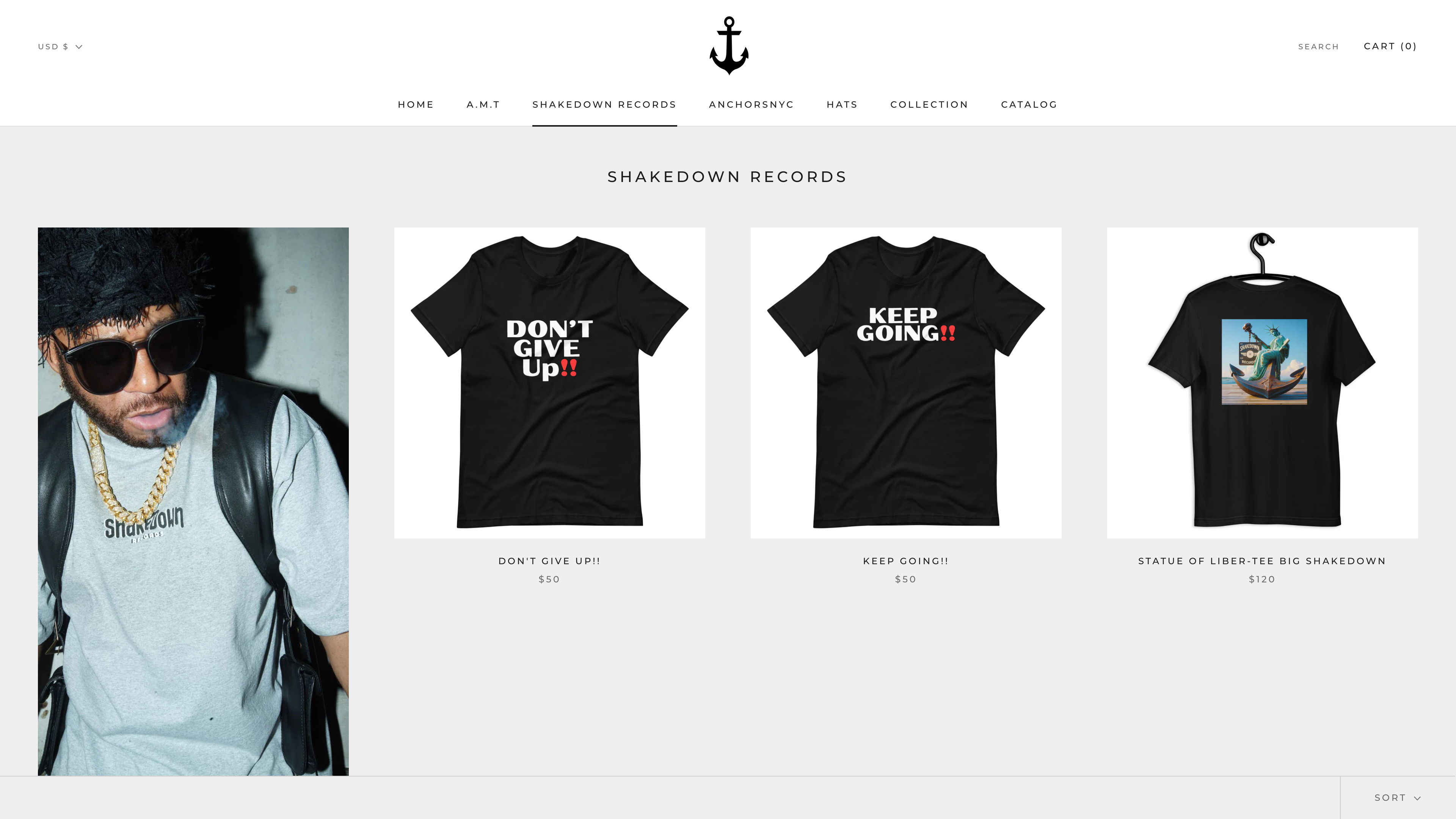 Grammy nominated Artist Clothing Brand screenshot 2