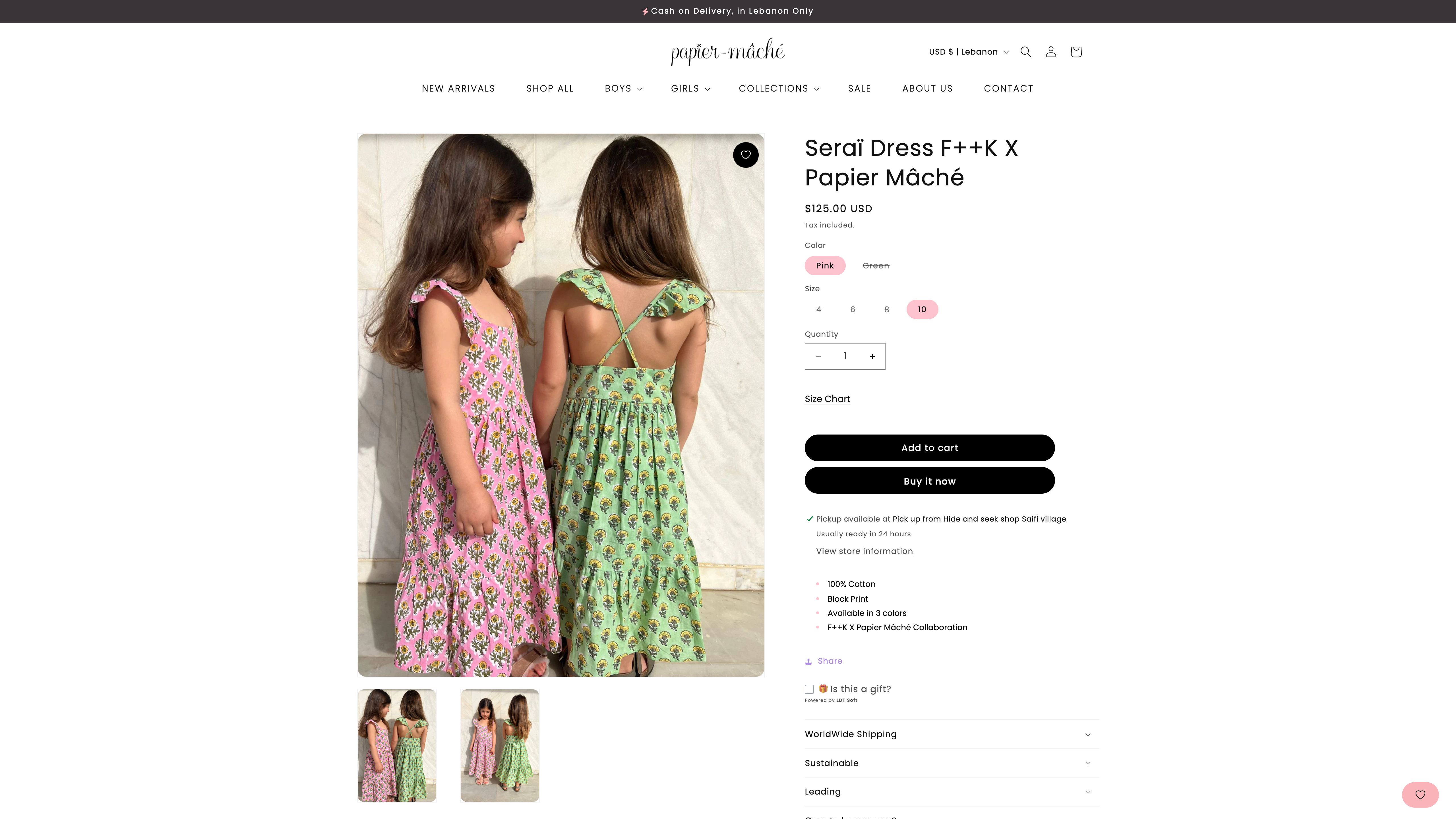 PAPIER MÂCHÉE - Clothing Store screenshot 4