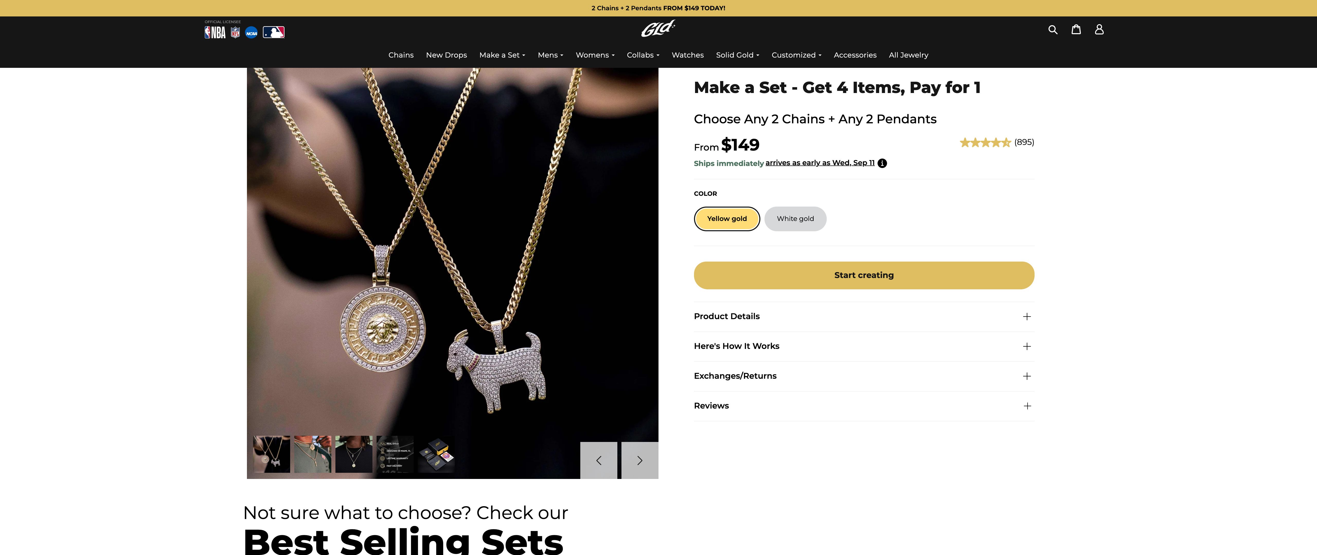 Shop GLD screenshot 2
