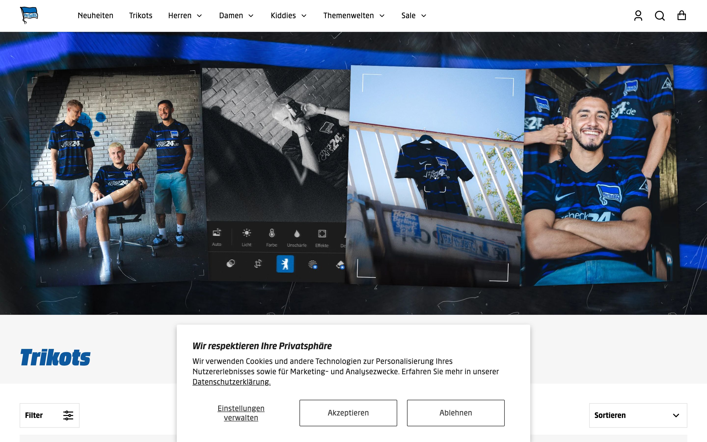 Hertha BSC screenshot 2