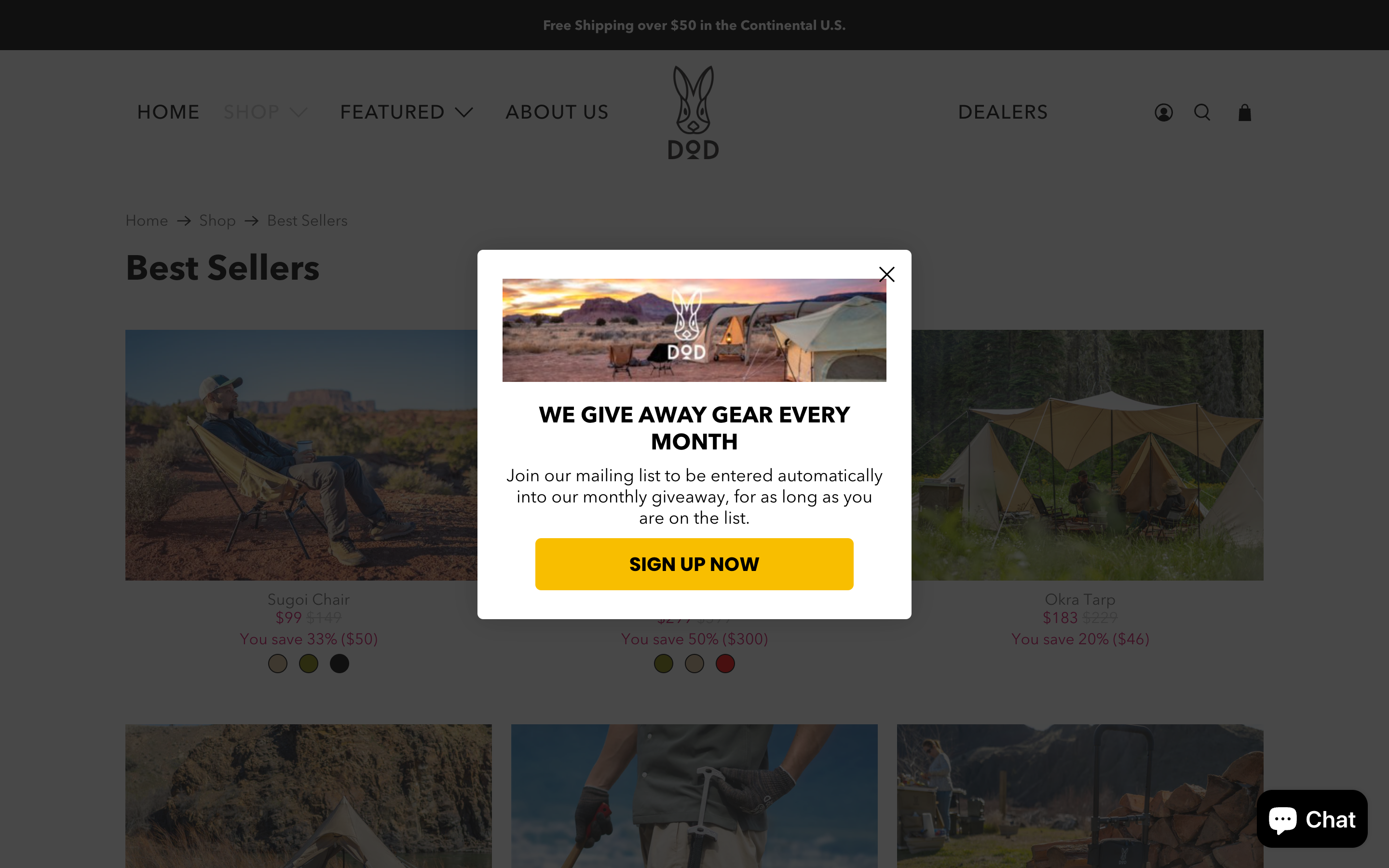 DOD Outdoors screenshot 5