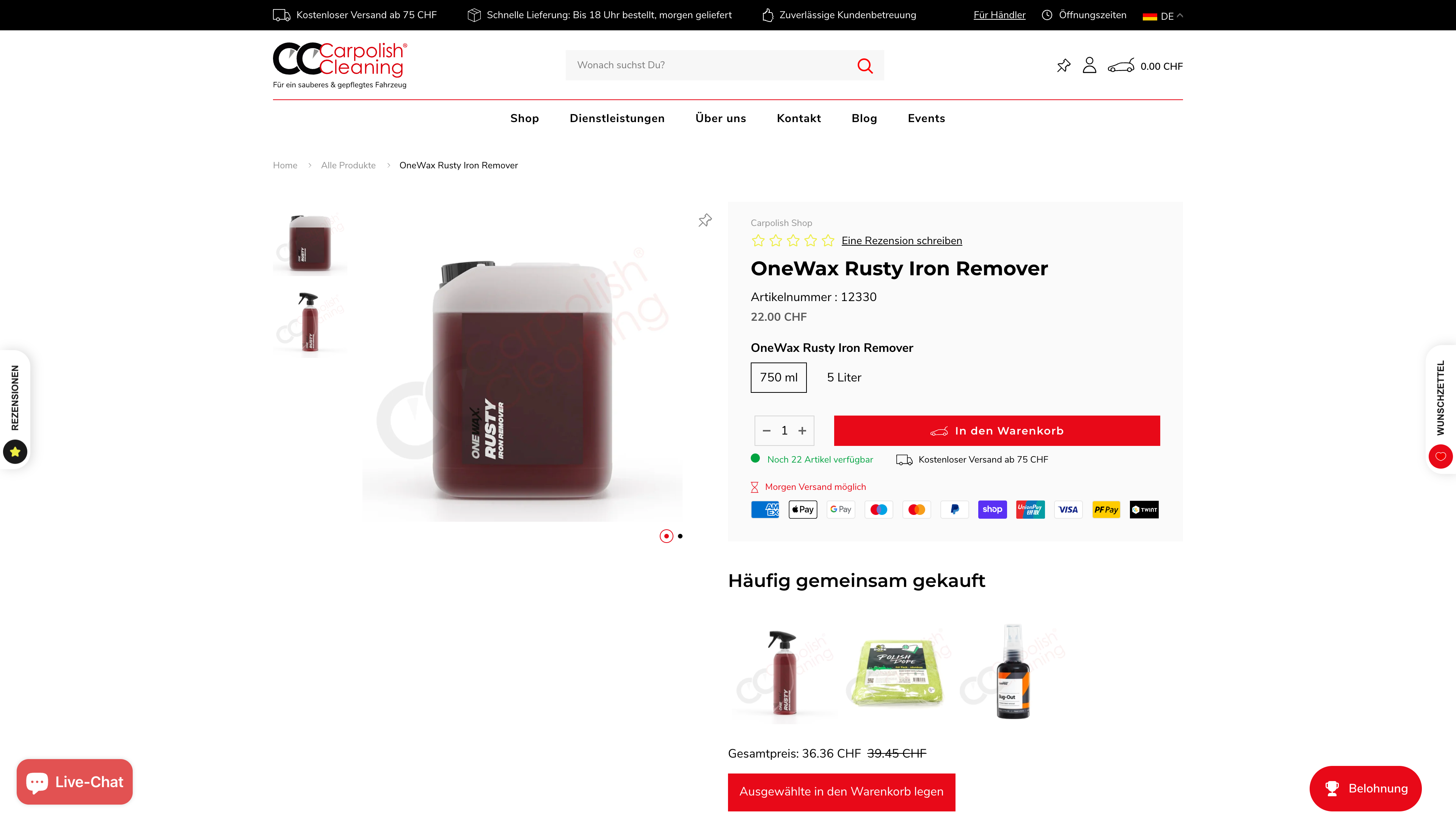 Carpolish Cleaning - Switzerland screenshot 5