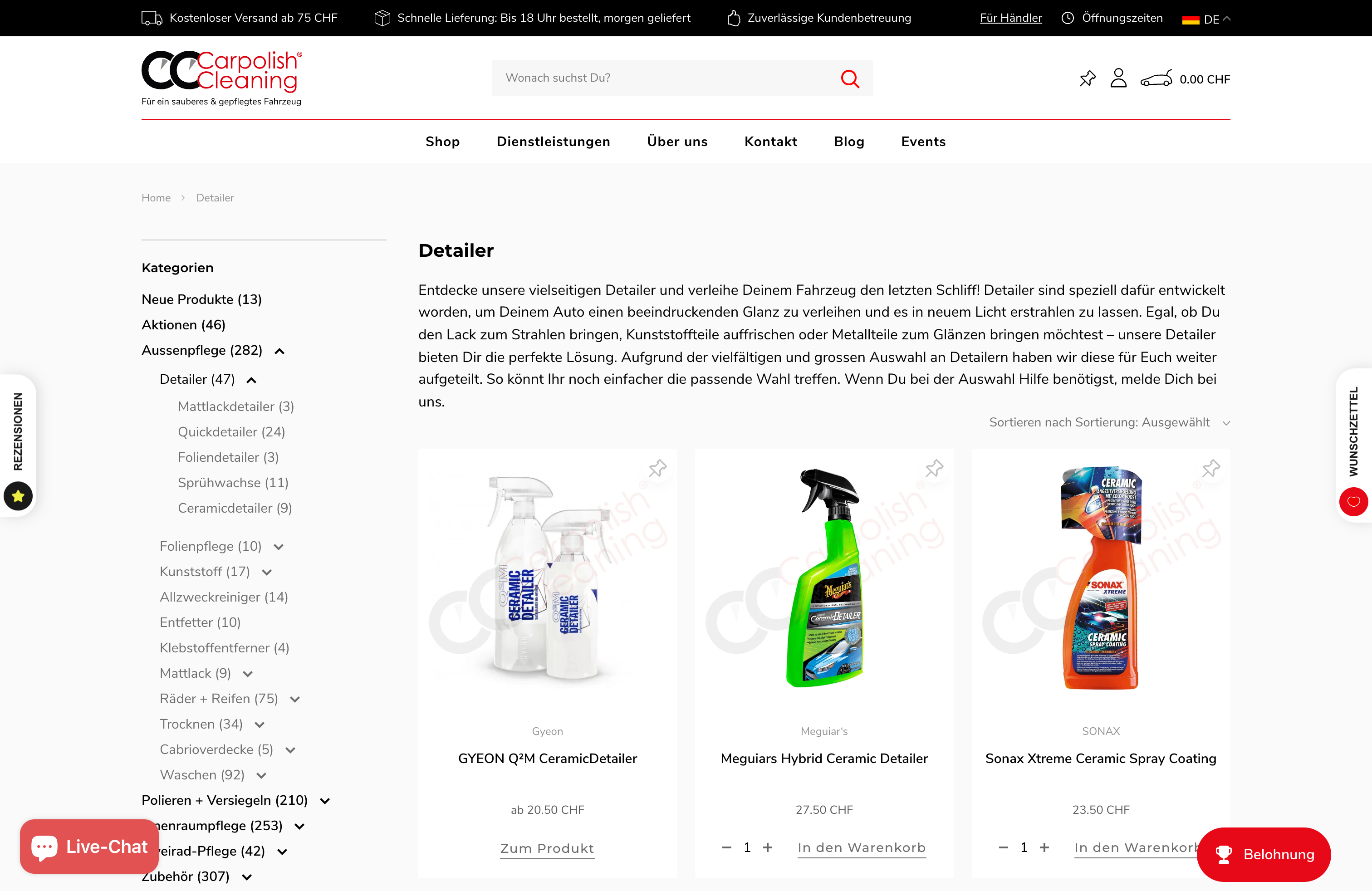 Carpolish Cleaning - Switzerland screenshot 3