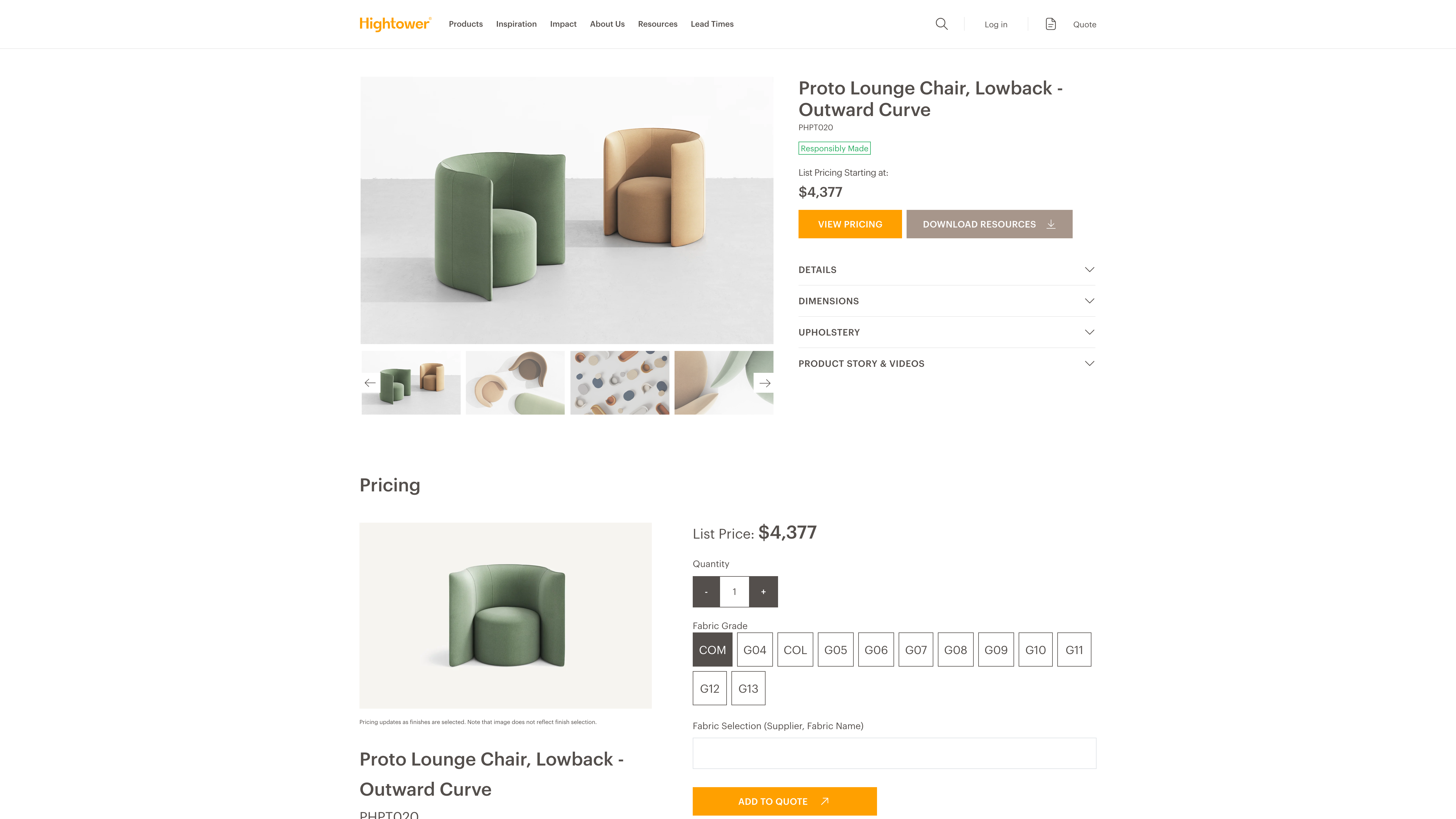 Hightower: Full Custom B2B Interior Design Store + Shopify Custom App screenshot 6