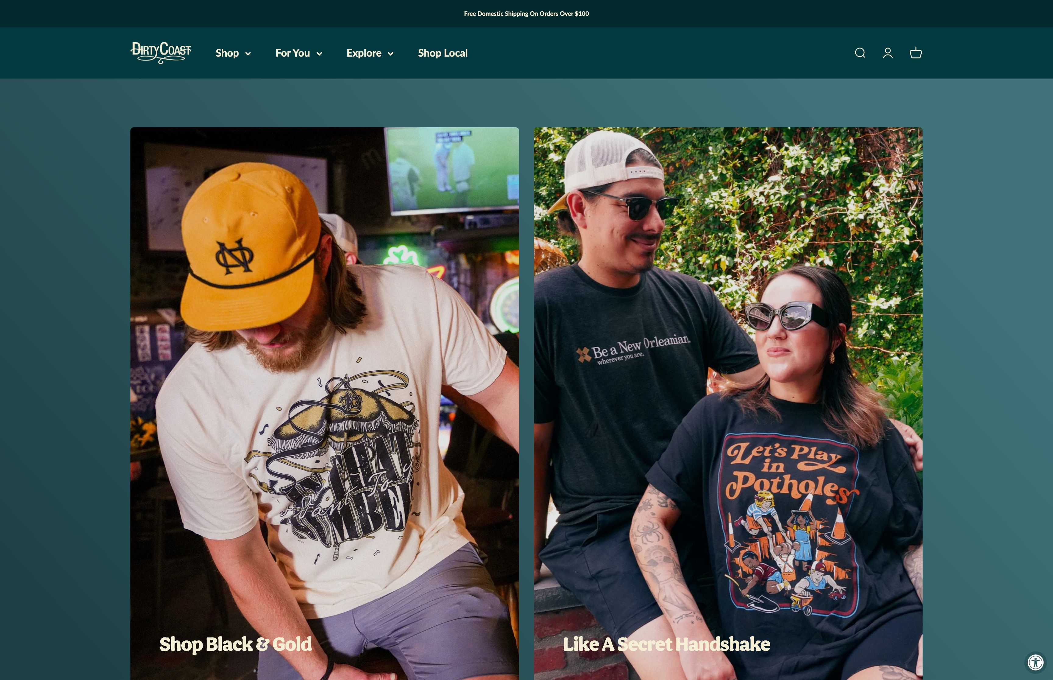 Dirty Coast | New Orleans T-Shirts & Gifts screenshot 5