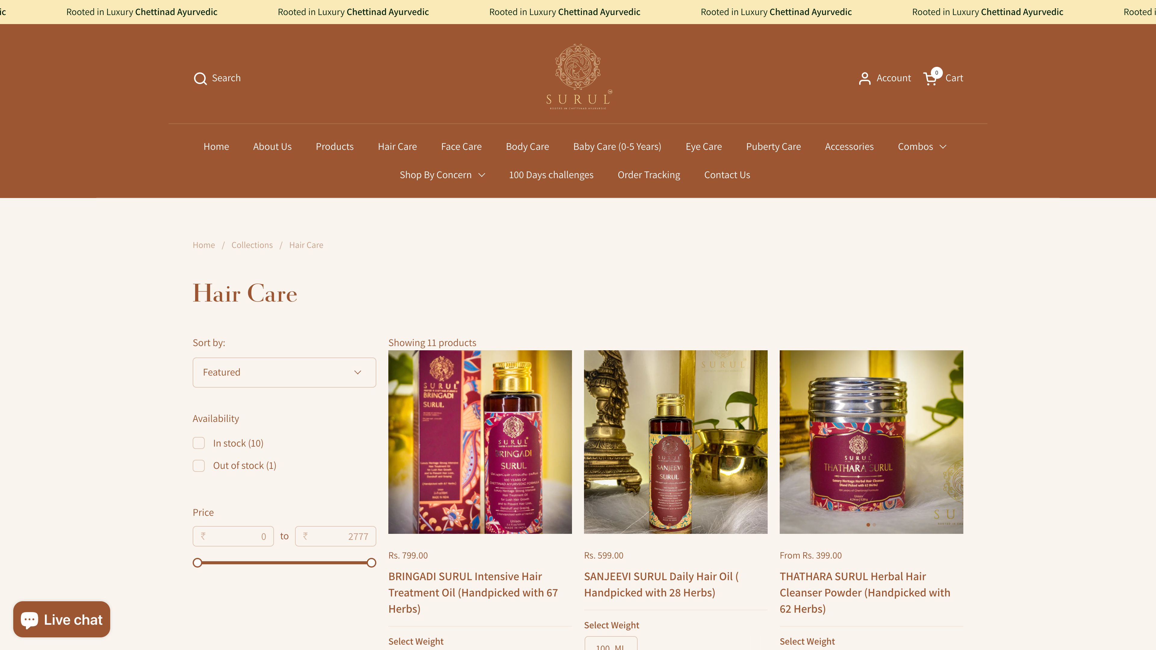 Surul Chettinad - Rooted in Luxury Chettinad Ayurvedic screenshot