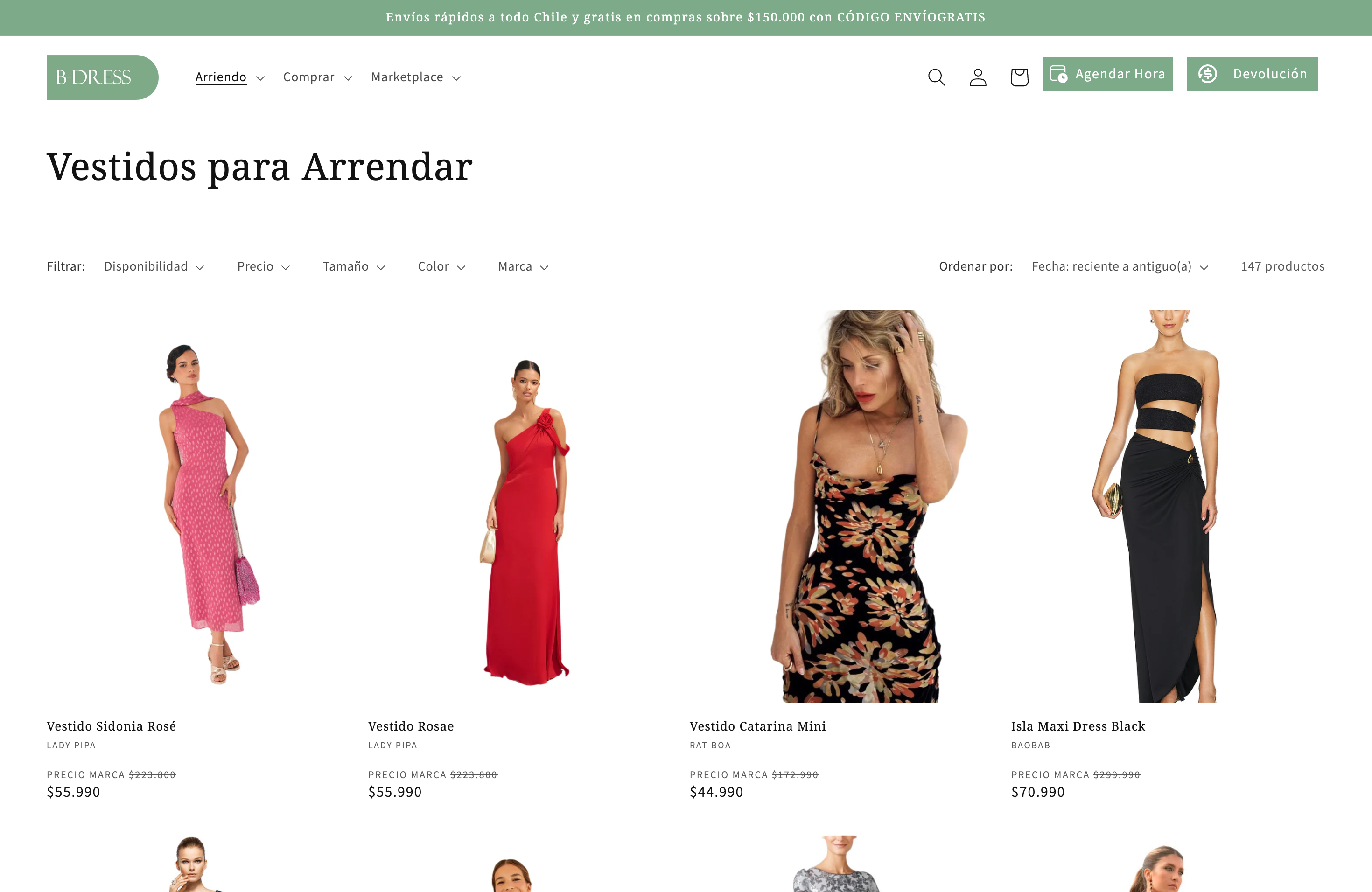 B/dress screenshot 2