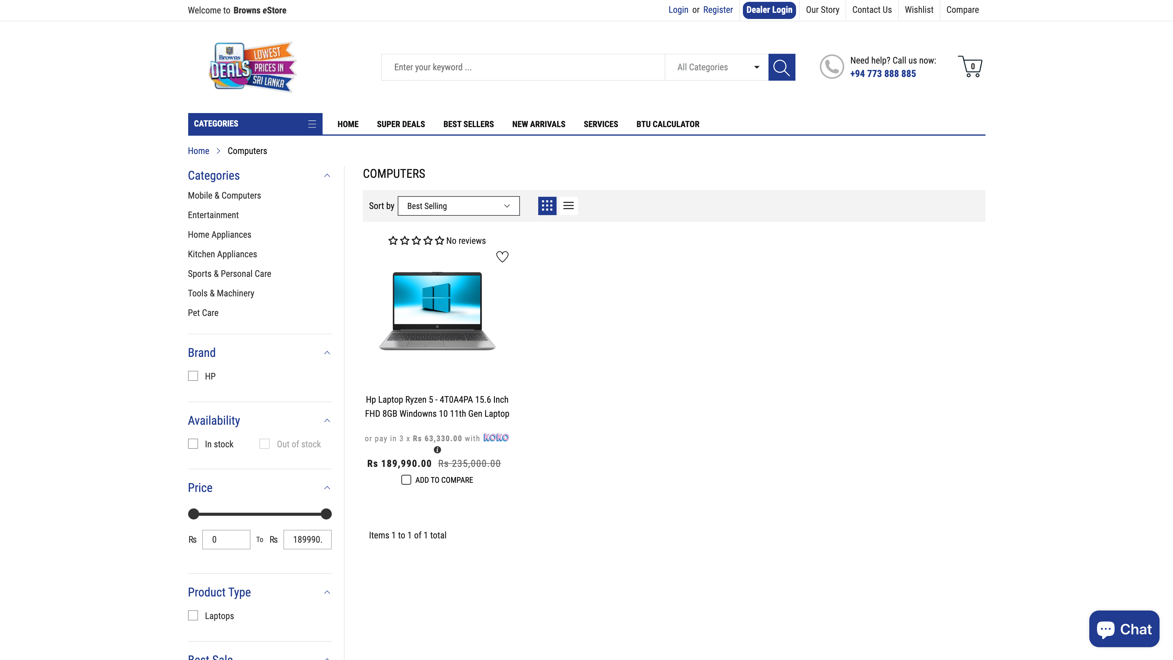 Browns Deals Sri Lanka screenshot 2
