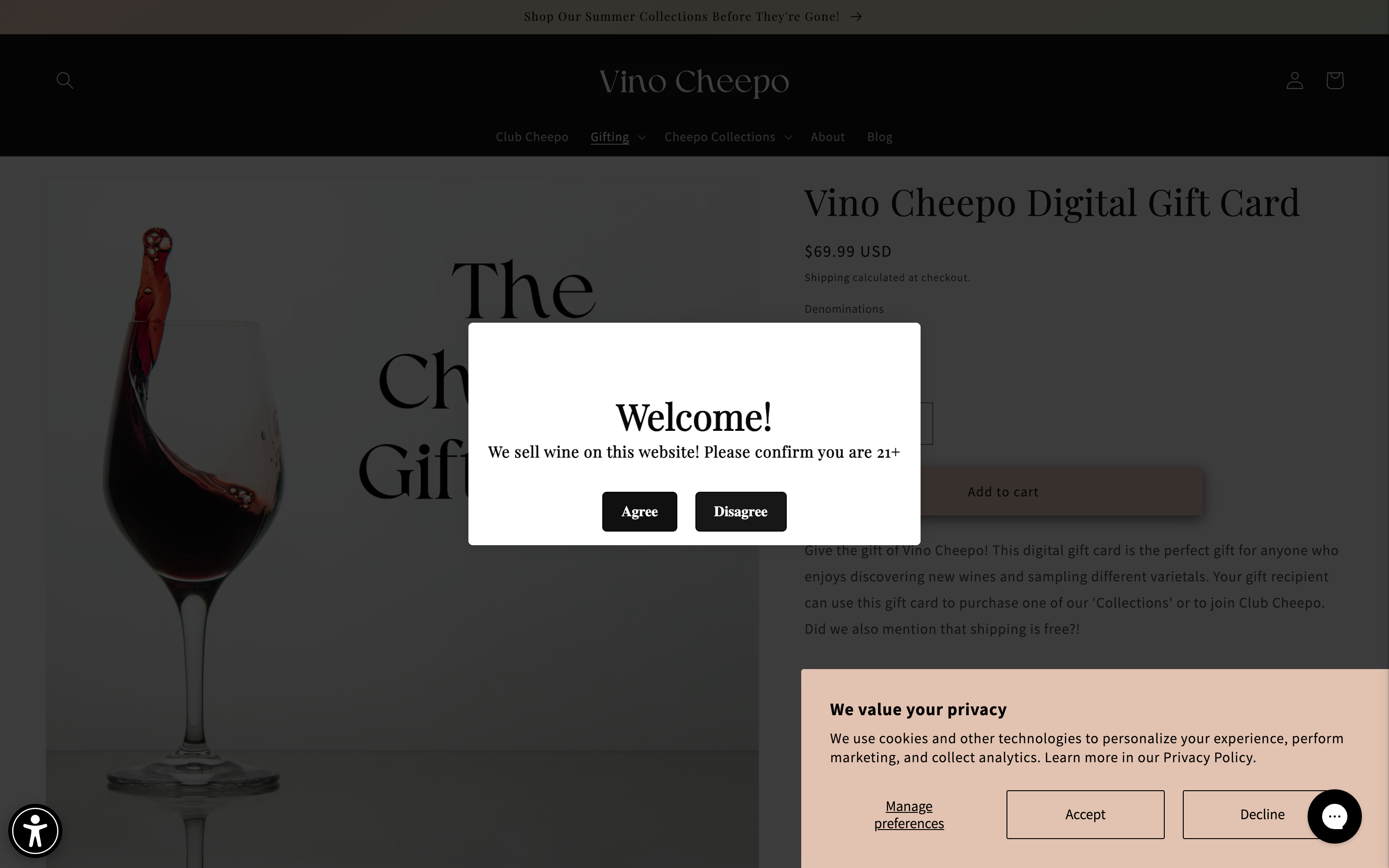 Vino Cheepo screenshot 3