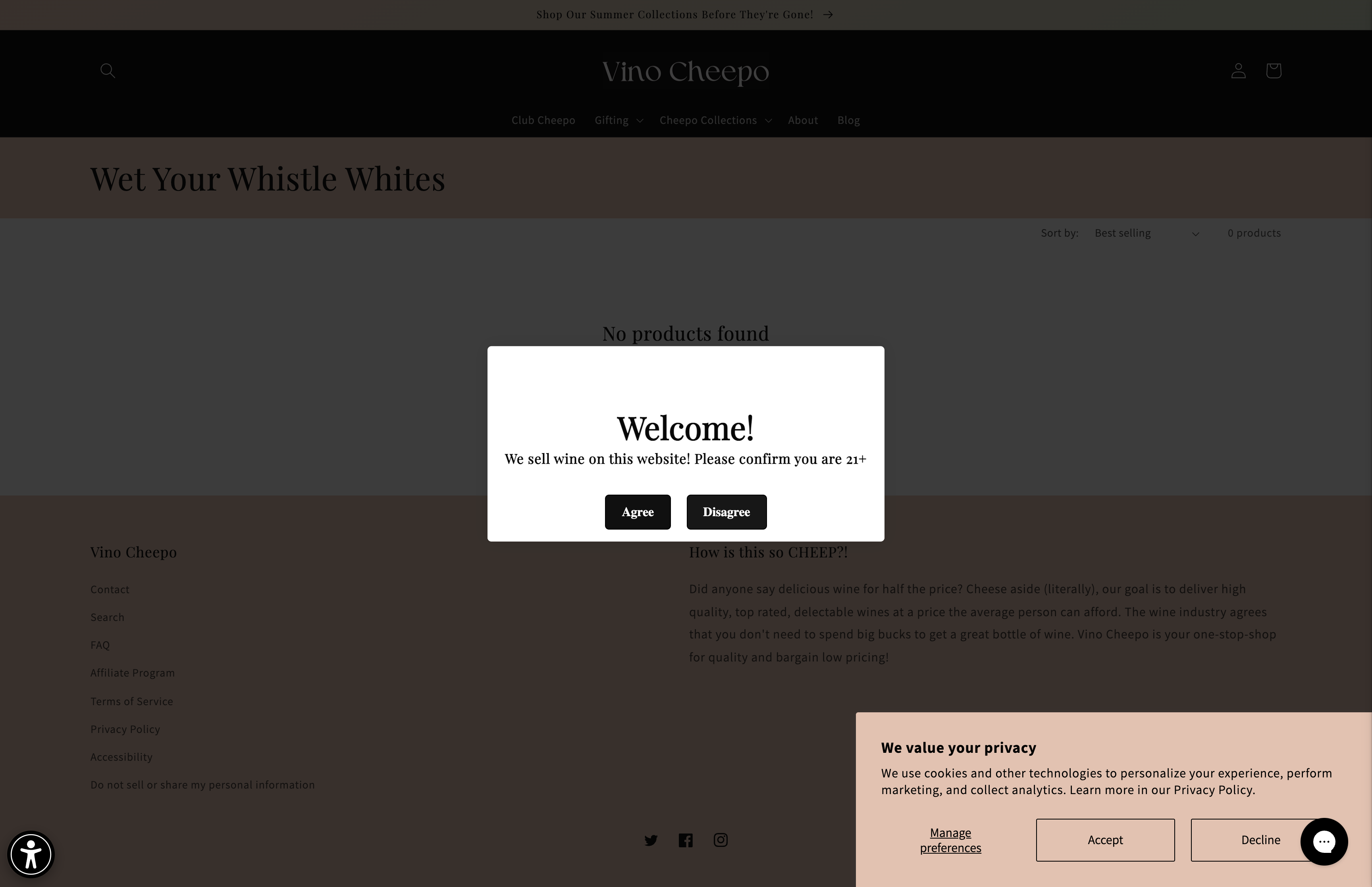 Vino Cheepo screenshot 2