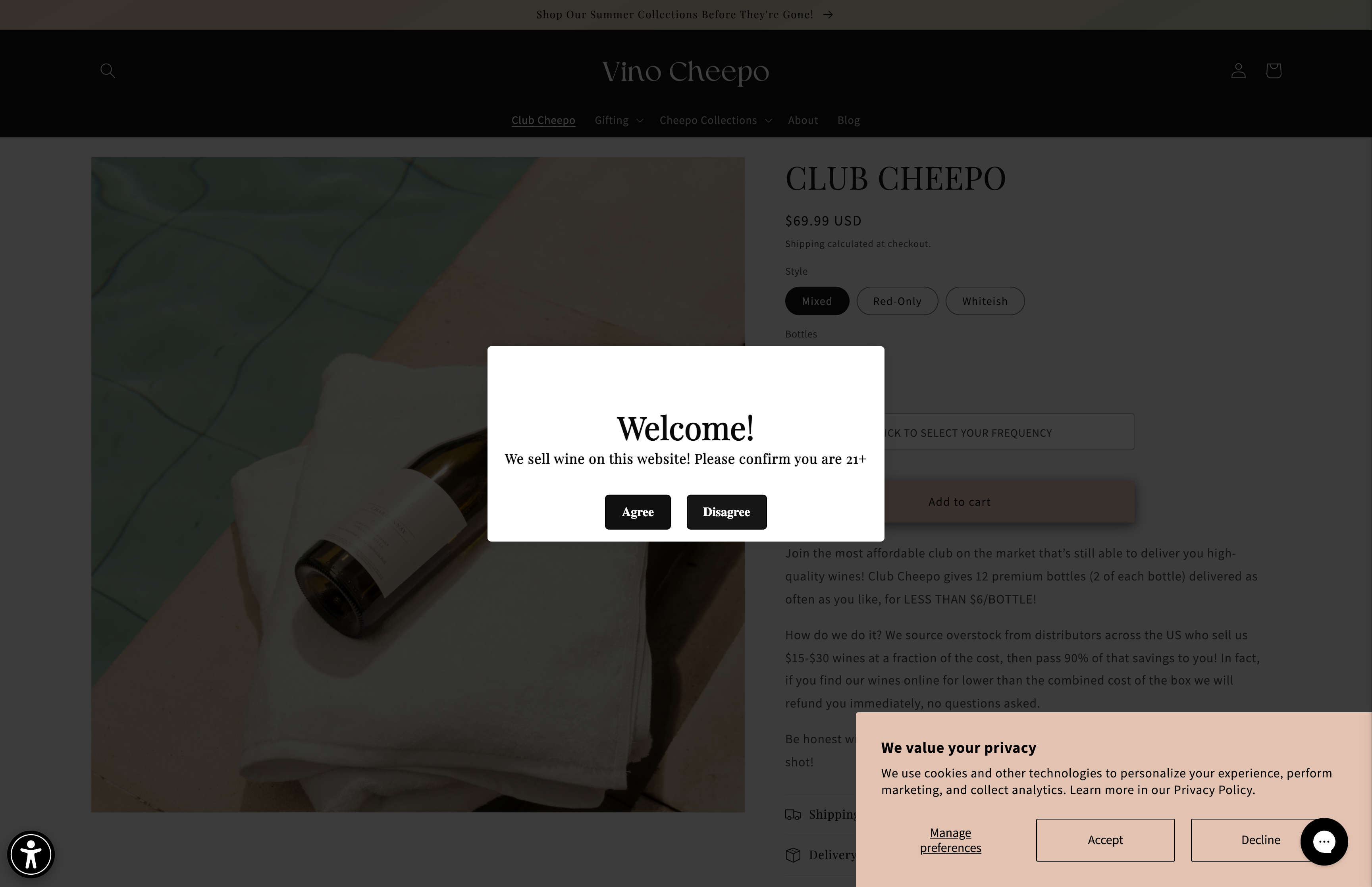 Vino Cheepo screenshot 5