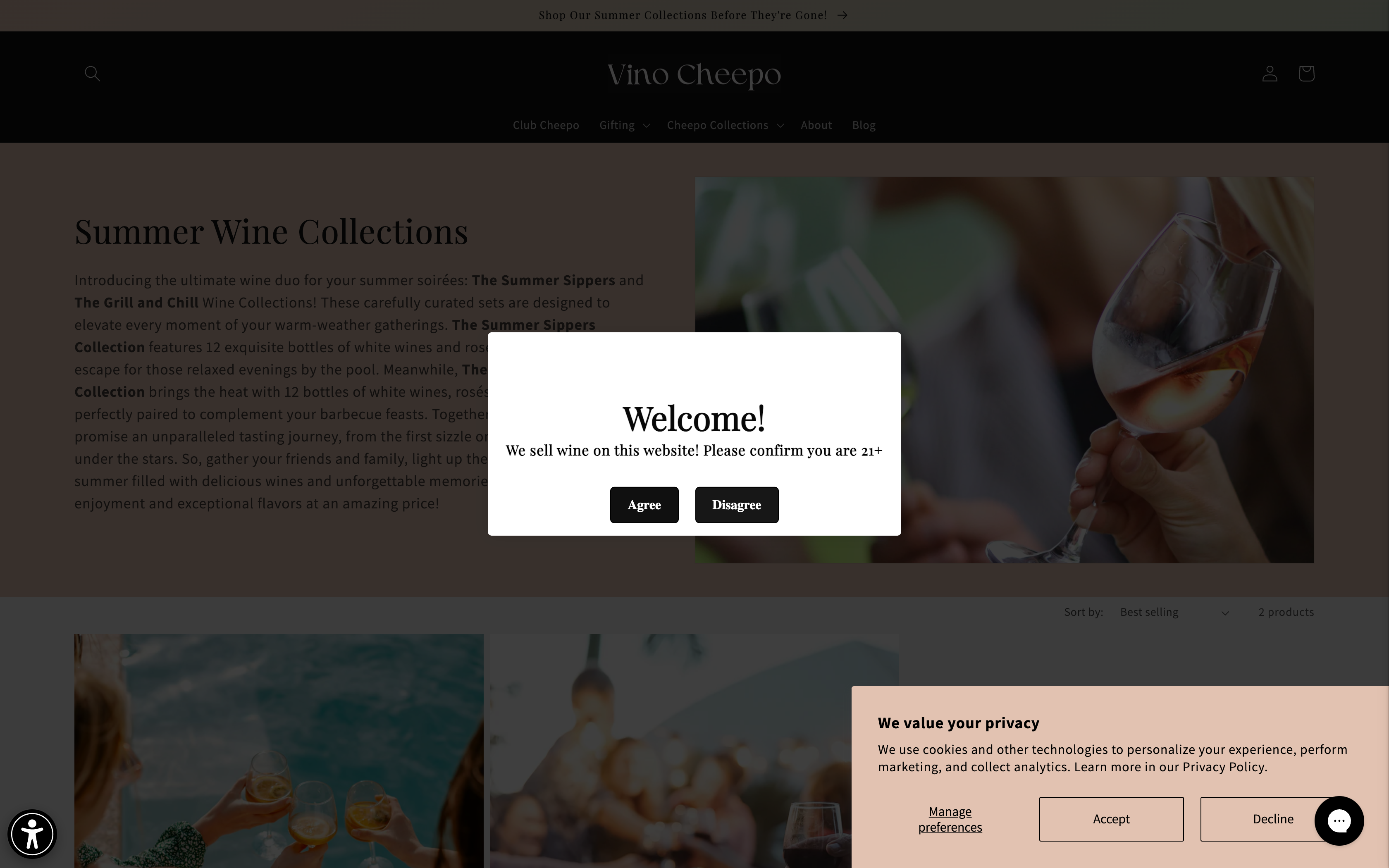 Vino Cheepo screenshot