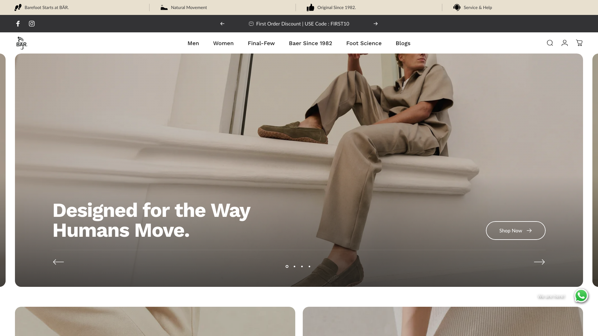 Baer Shoes Germany | India Brand Website