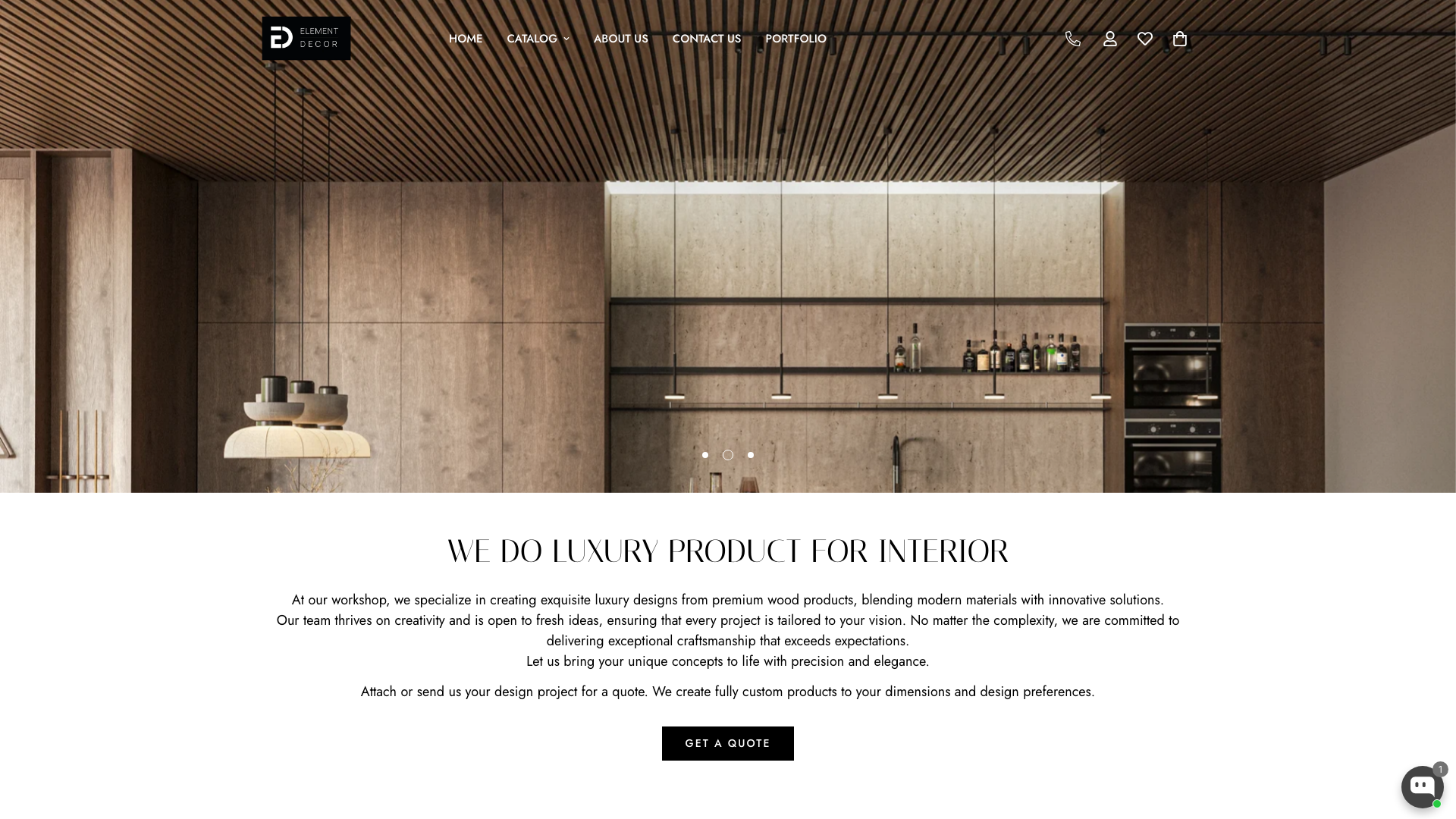 Element Decor: Premium Shopify Store with Complete Content Protection