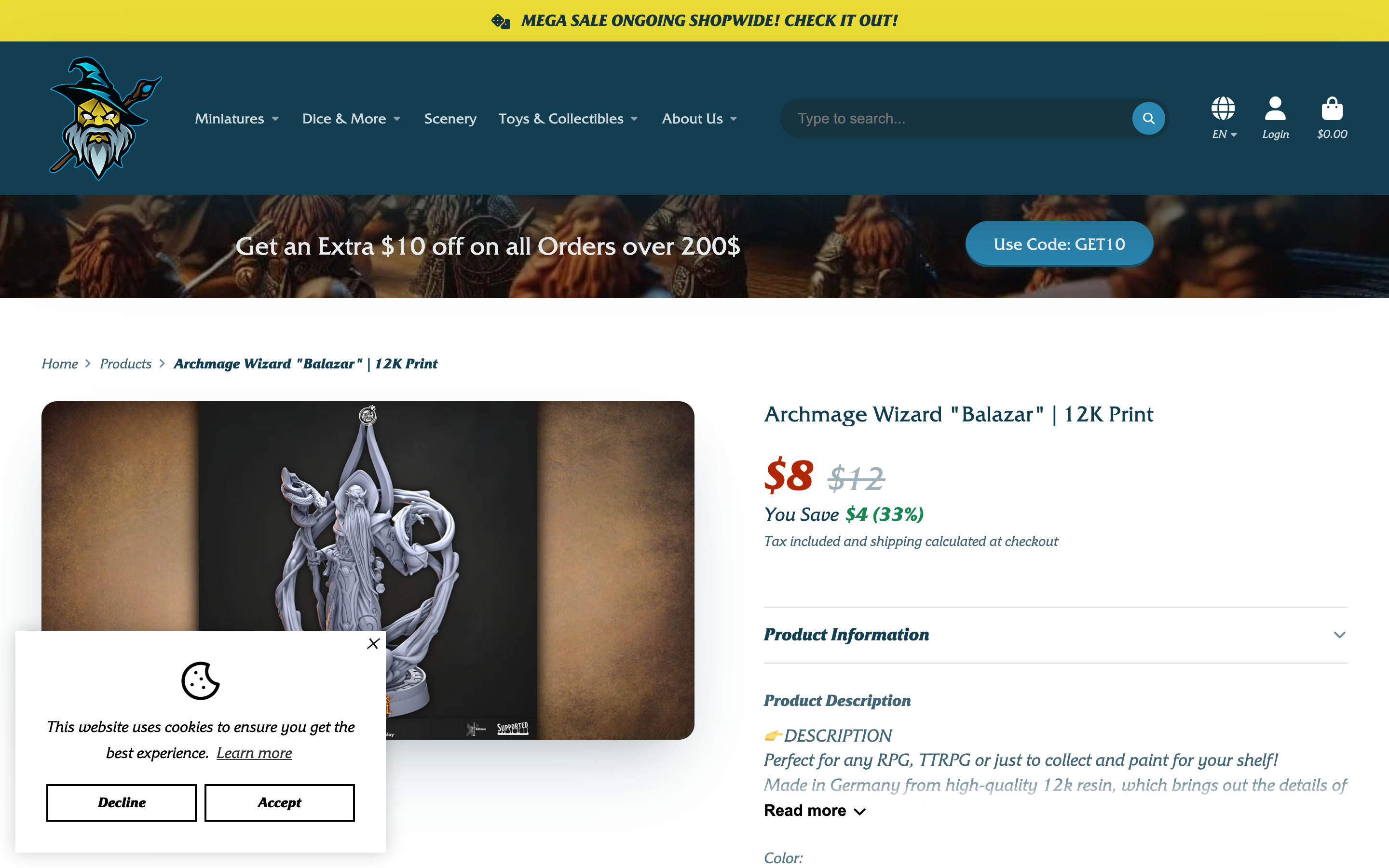 3DTabletopwizard.de screenshot 6