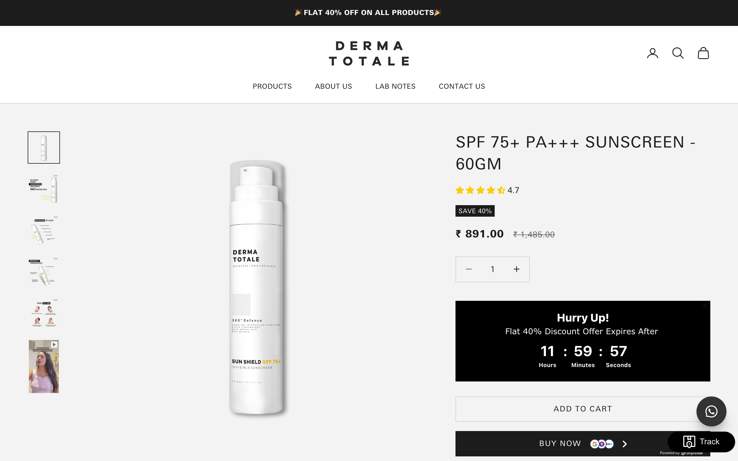 Derma Totale - Skin Care Brand screenshot 3