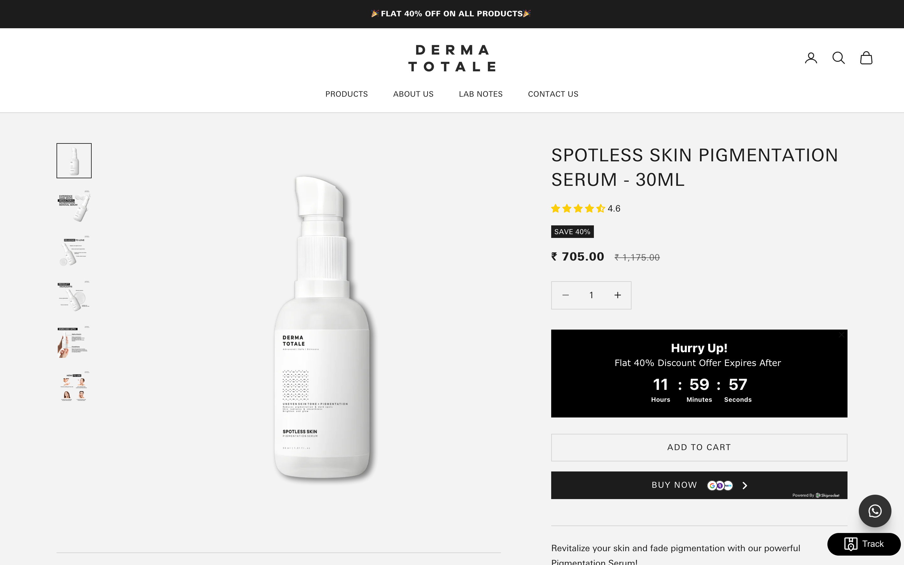 Derma Totale - Skin Care Brand screenshot 4