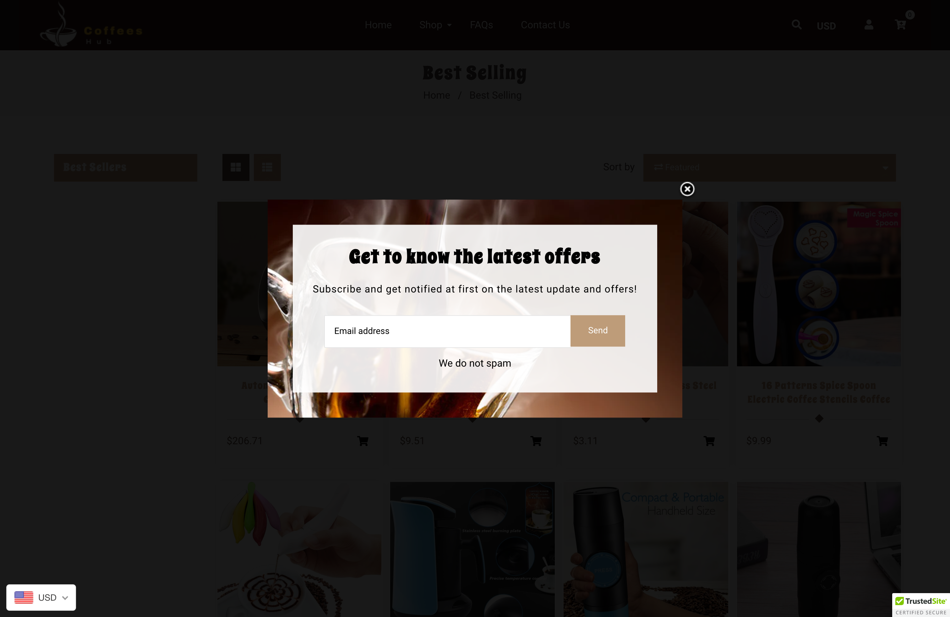 Coffees Hub screenshot 2
