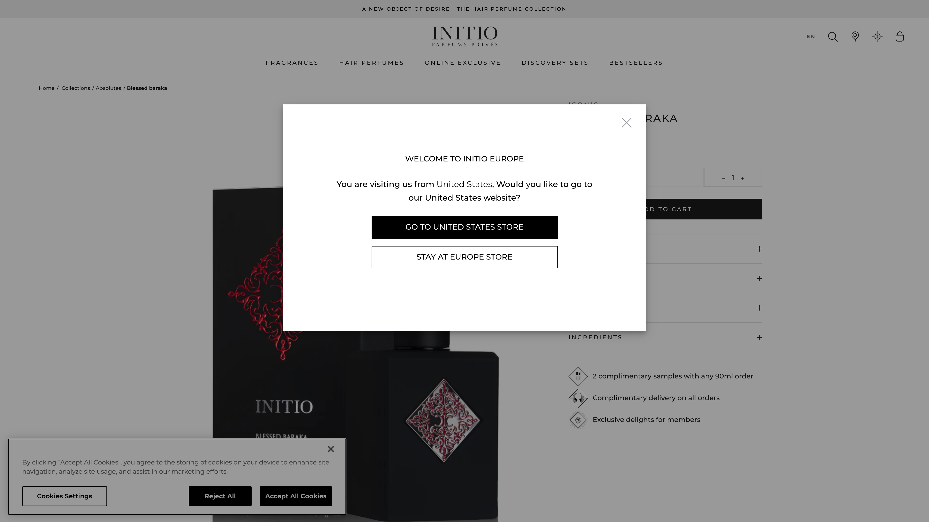 Initio Parfums Privés screenshot 3