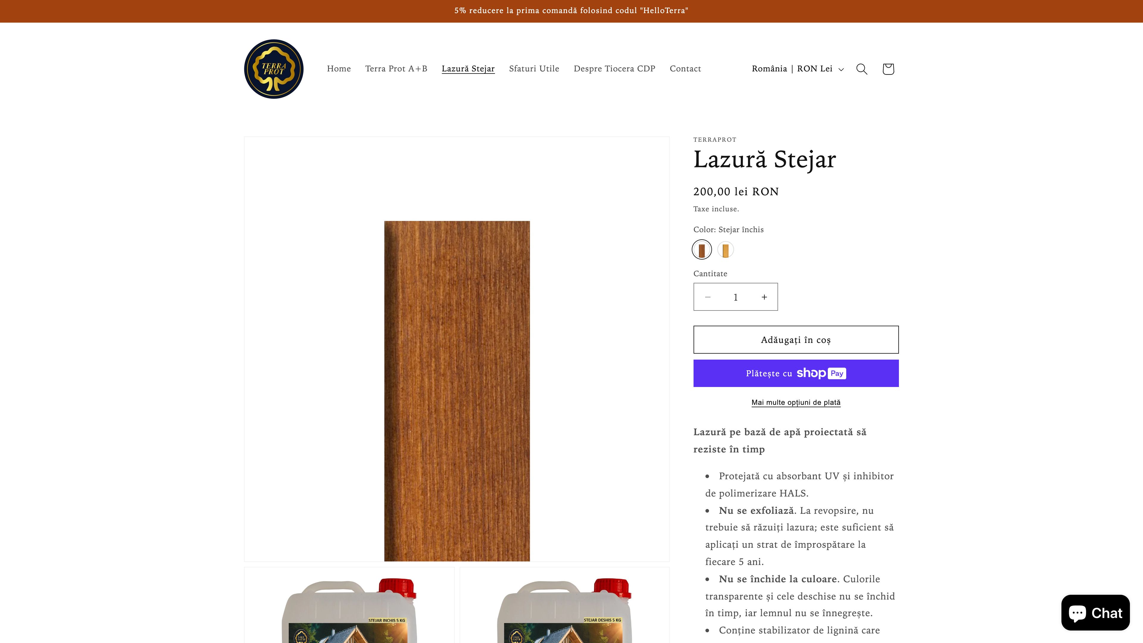 TerraProt - wood protection screenshot