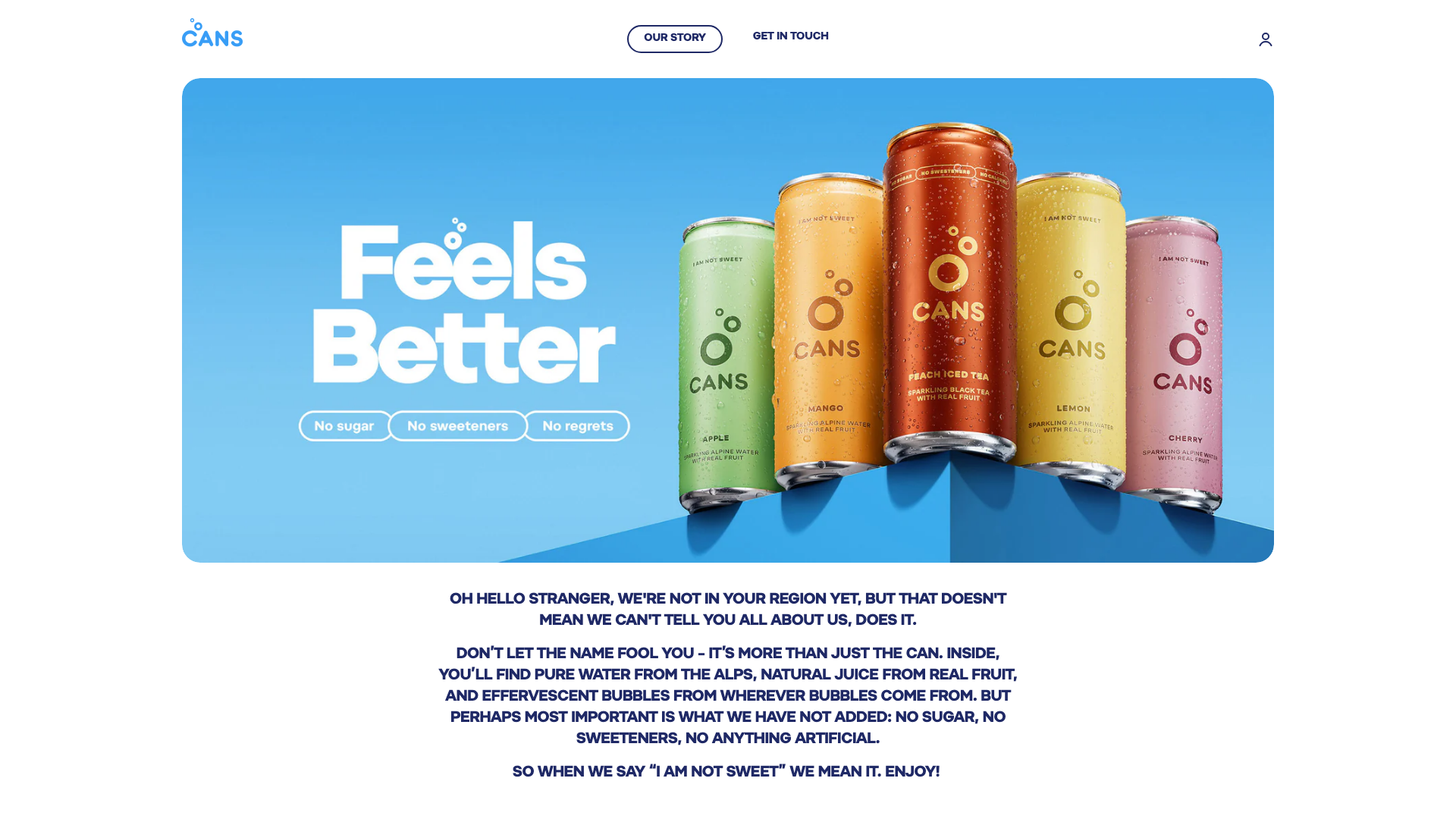 Cans.com screenshot