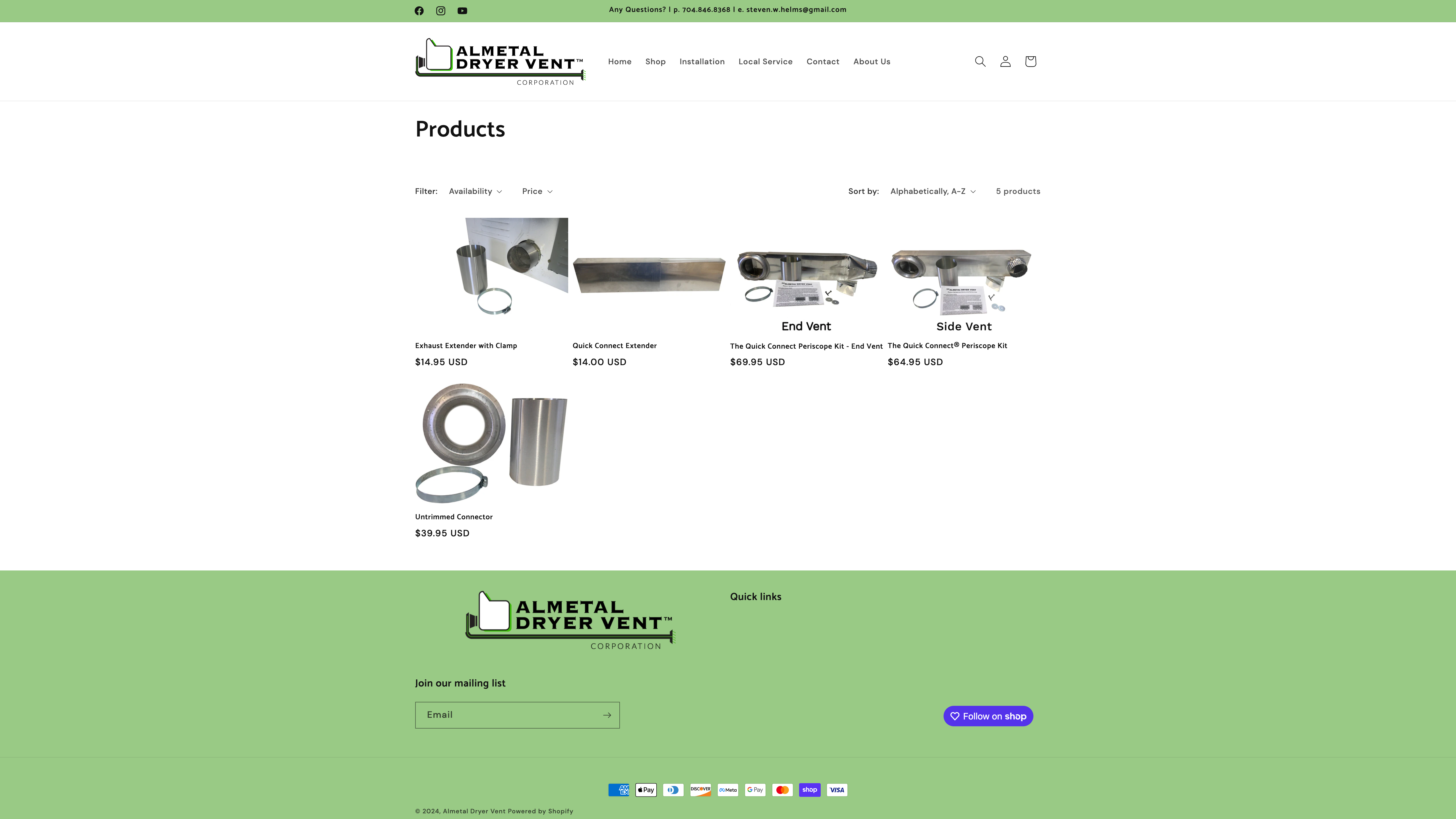 Almetal Dryer Vent screenshot 3