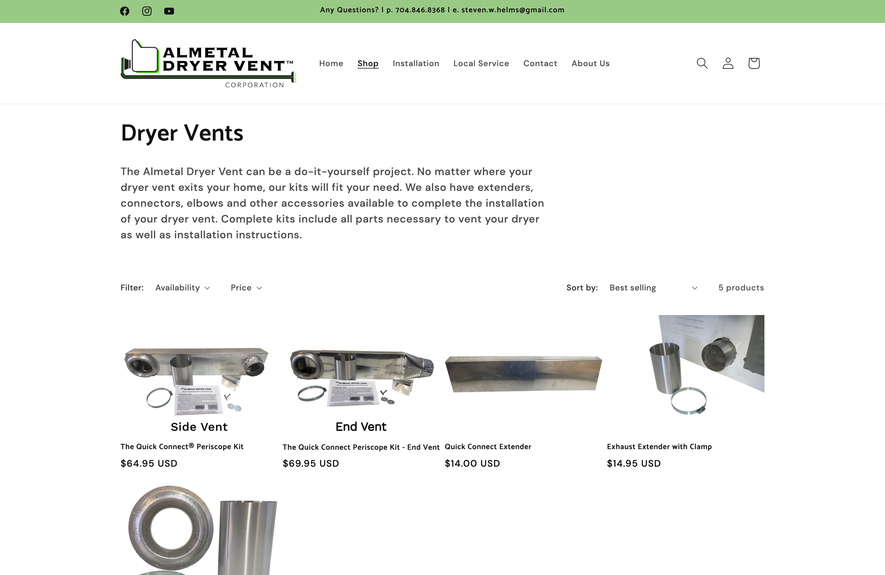 Almetal Dryer Vent screenshot 2
