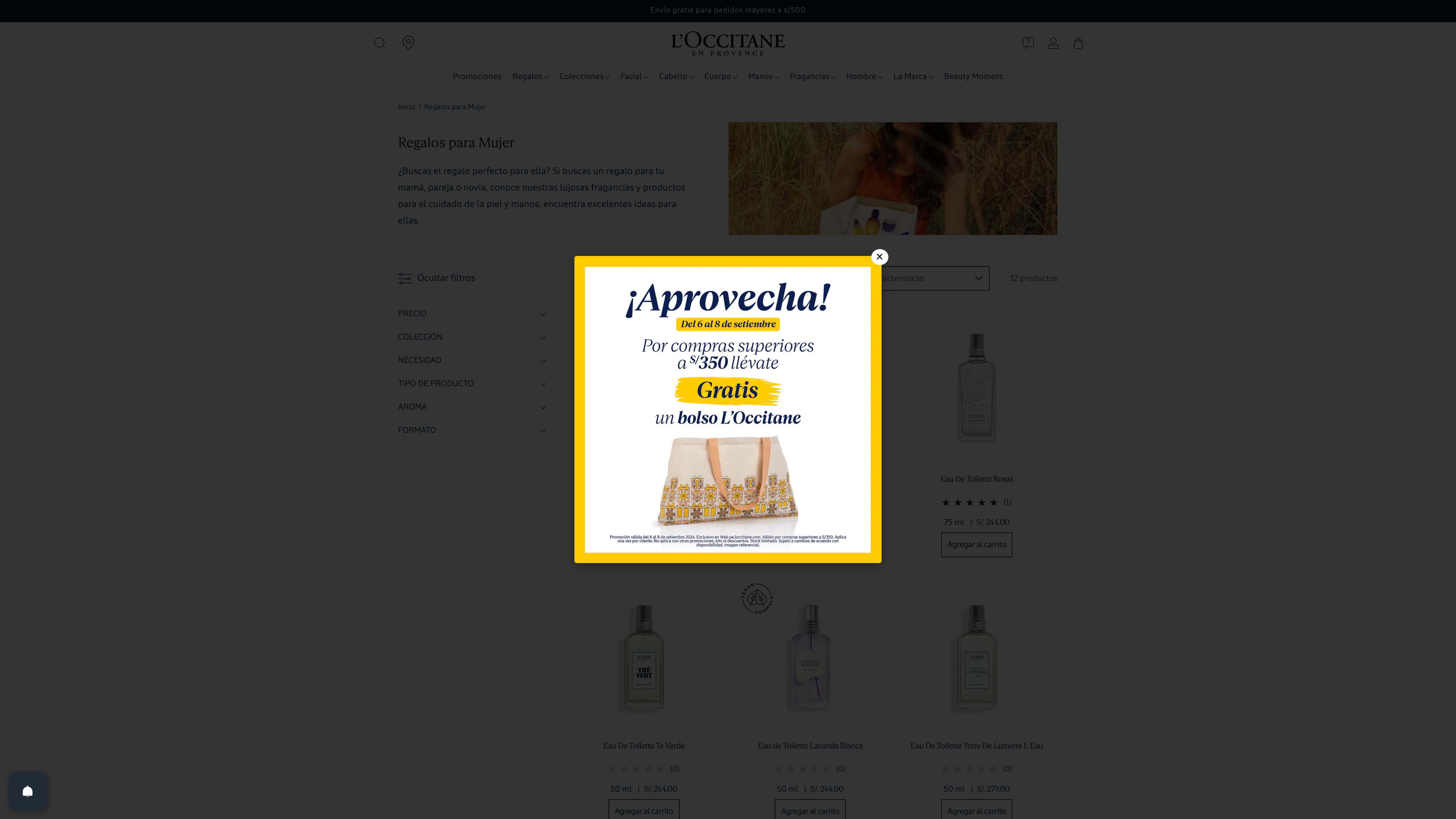 L'Occitane screenshot 3
