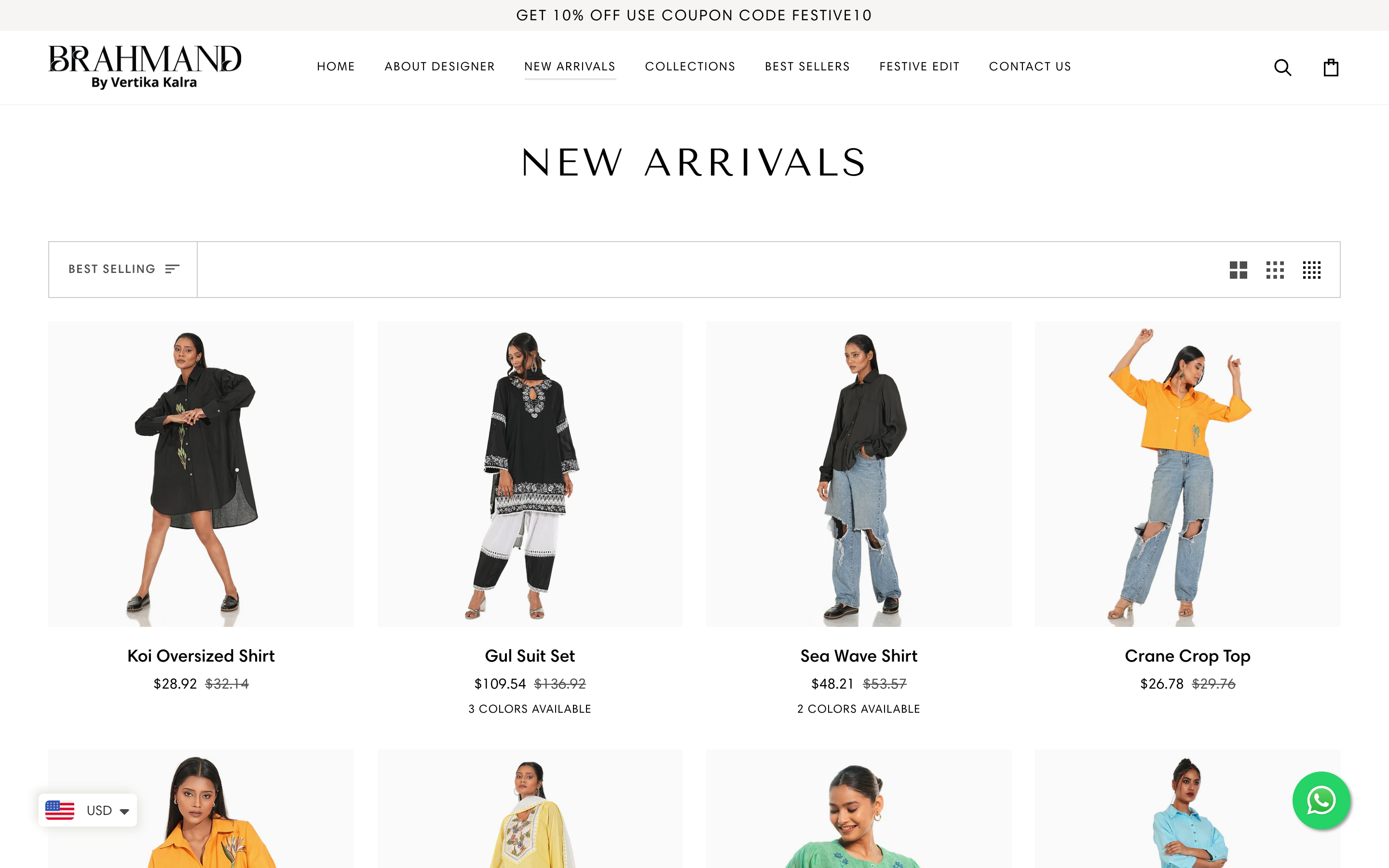 Brahmandindia - Fashion E-commerce Store screenshot