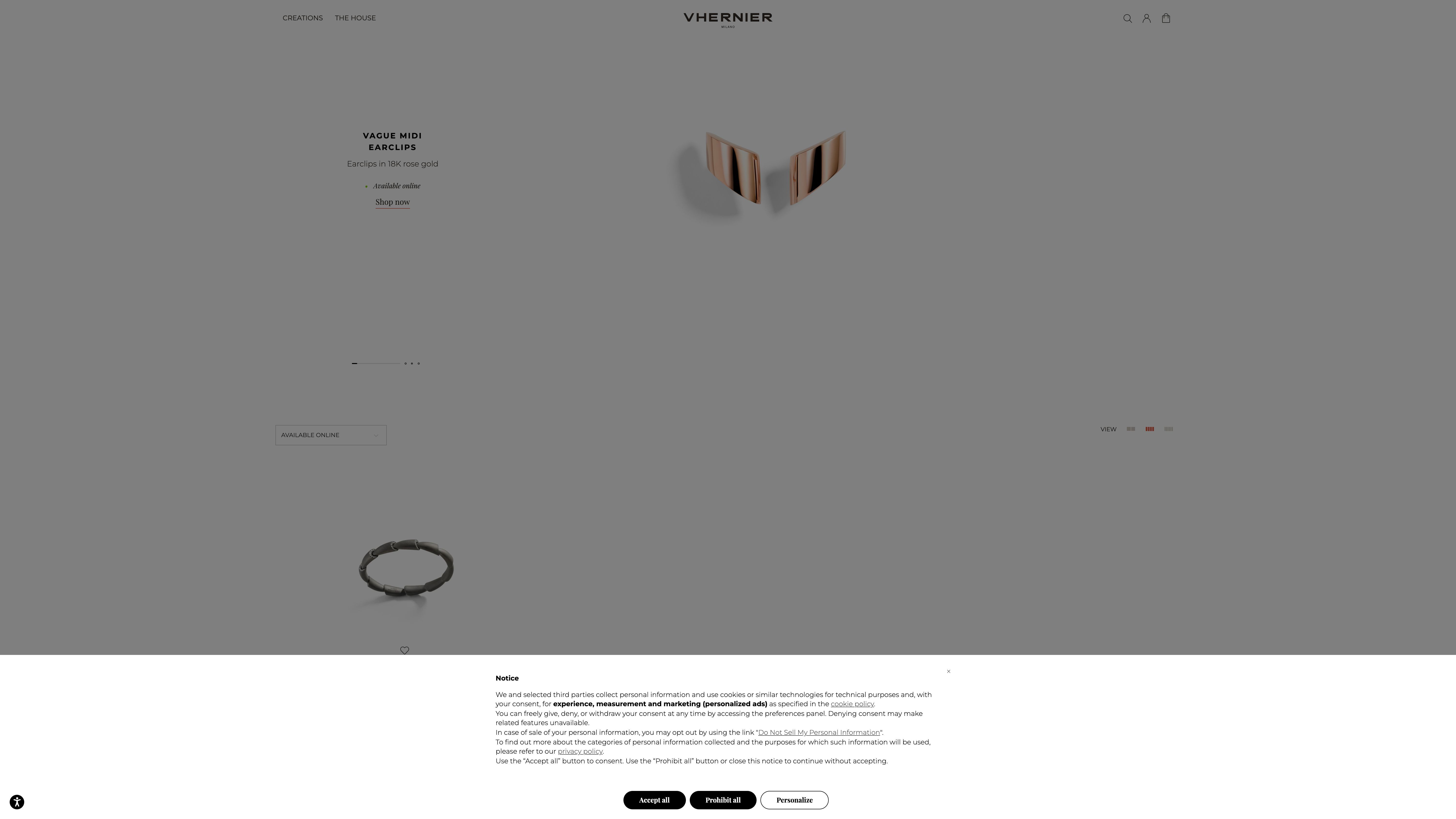 Vhernier Milano screenshot 7
