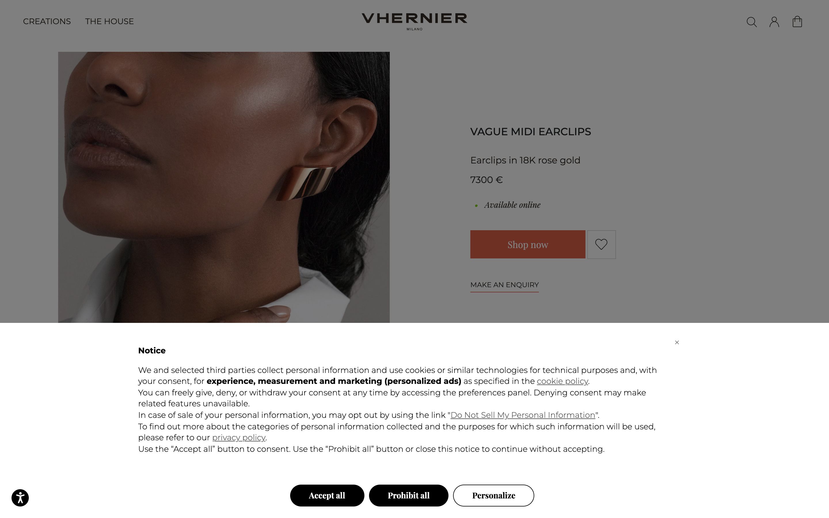 Vhernier Milano screenshot 6
