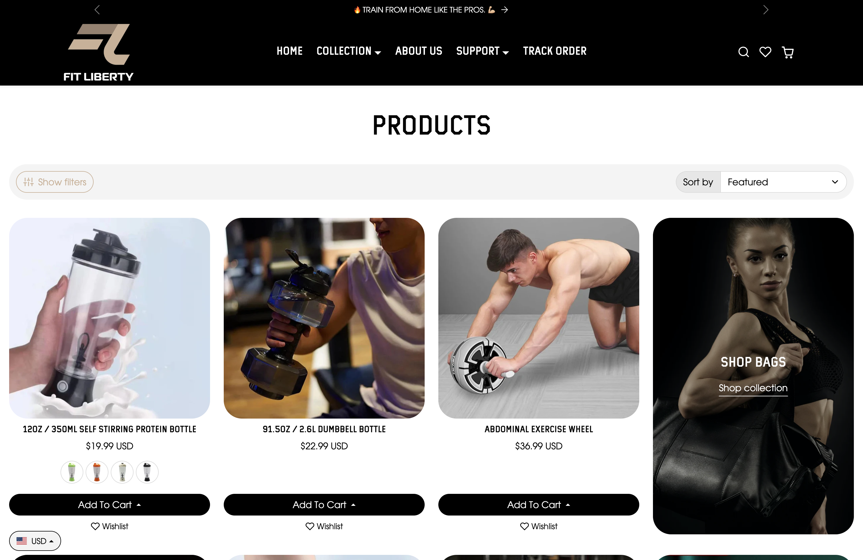 Fit Liberty screenshot