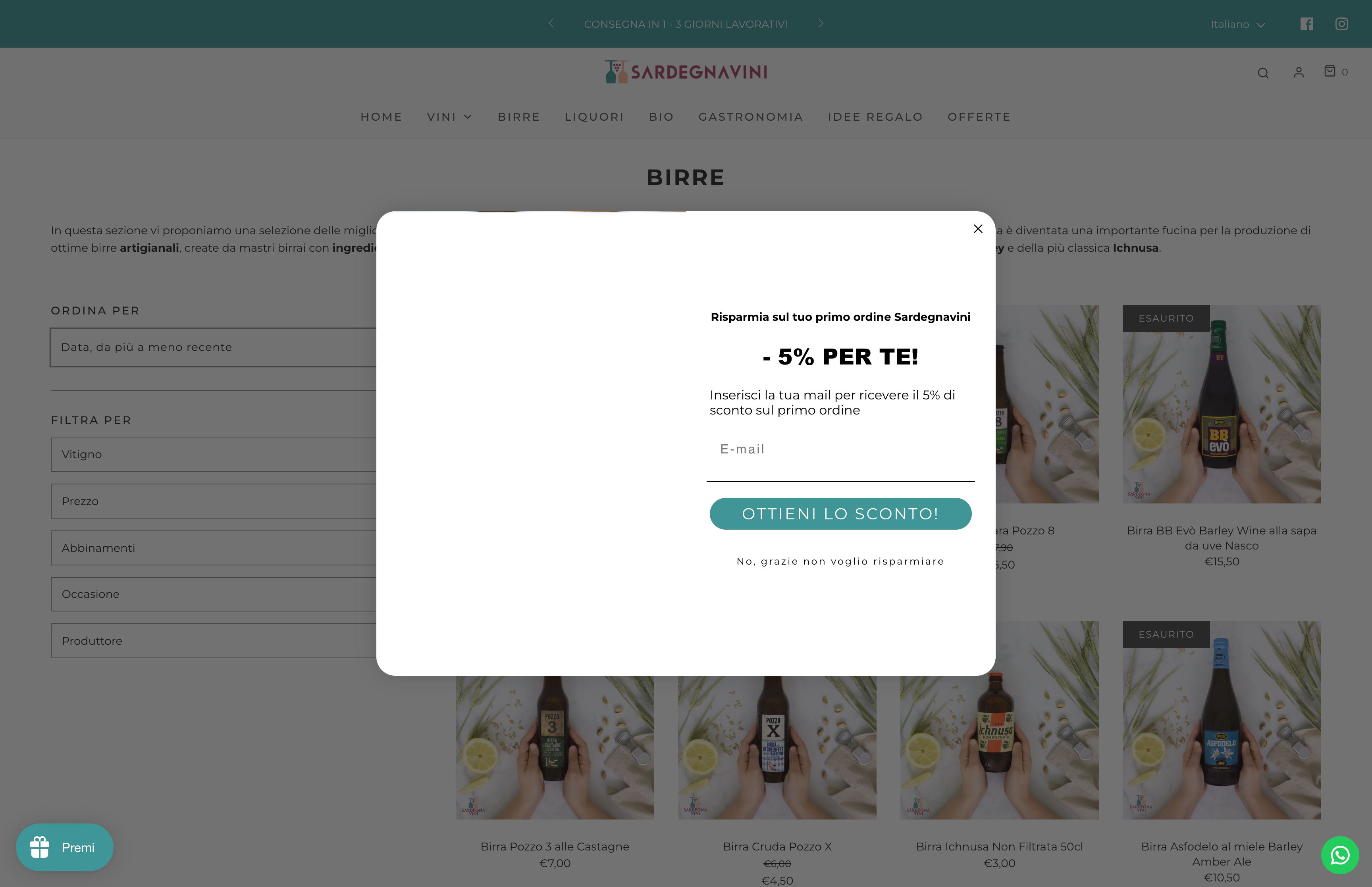 Sardegna Vini screenshot 2